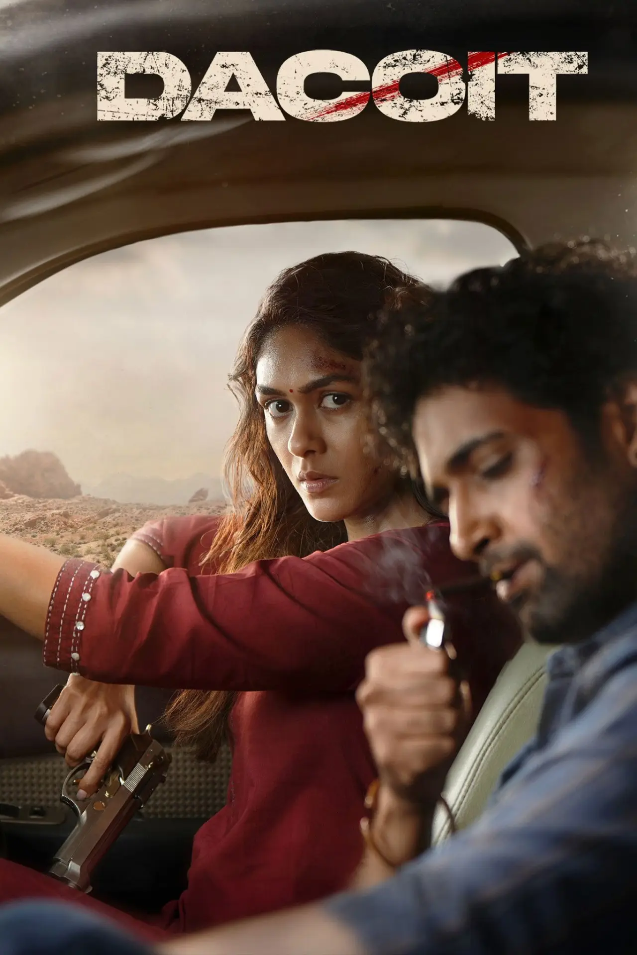 Plakat filmowy "Dacoit"