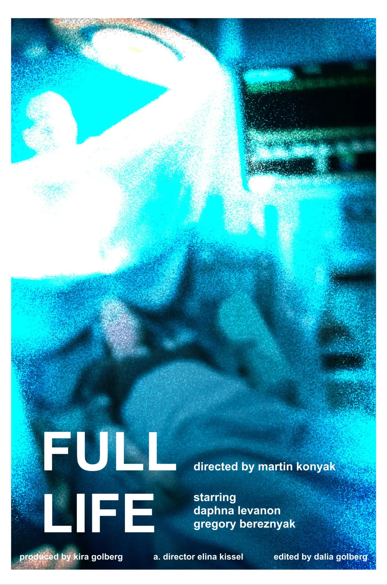 Plakat filmowy "חיים שלמים"