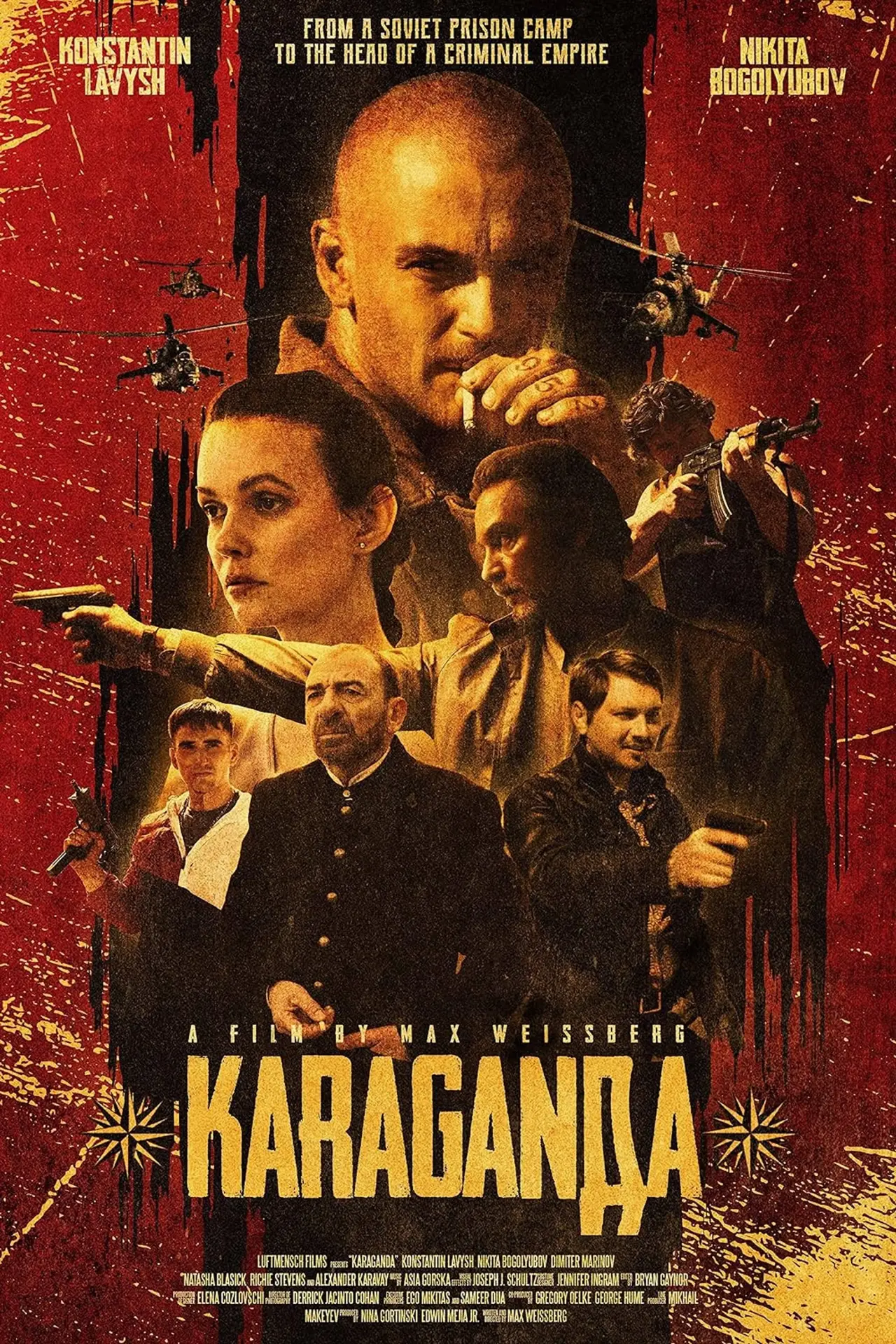 Plakat filmowy "*Karaganda*: Red Mafia"