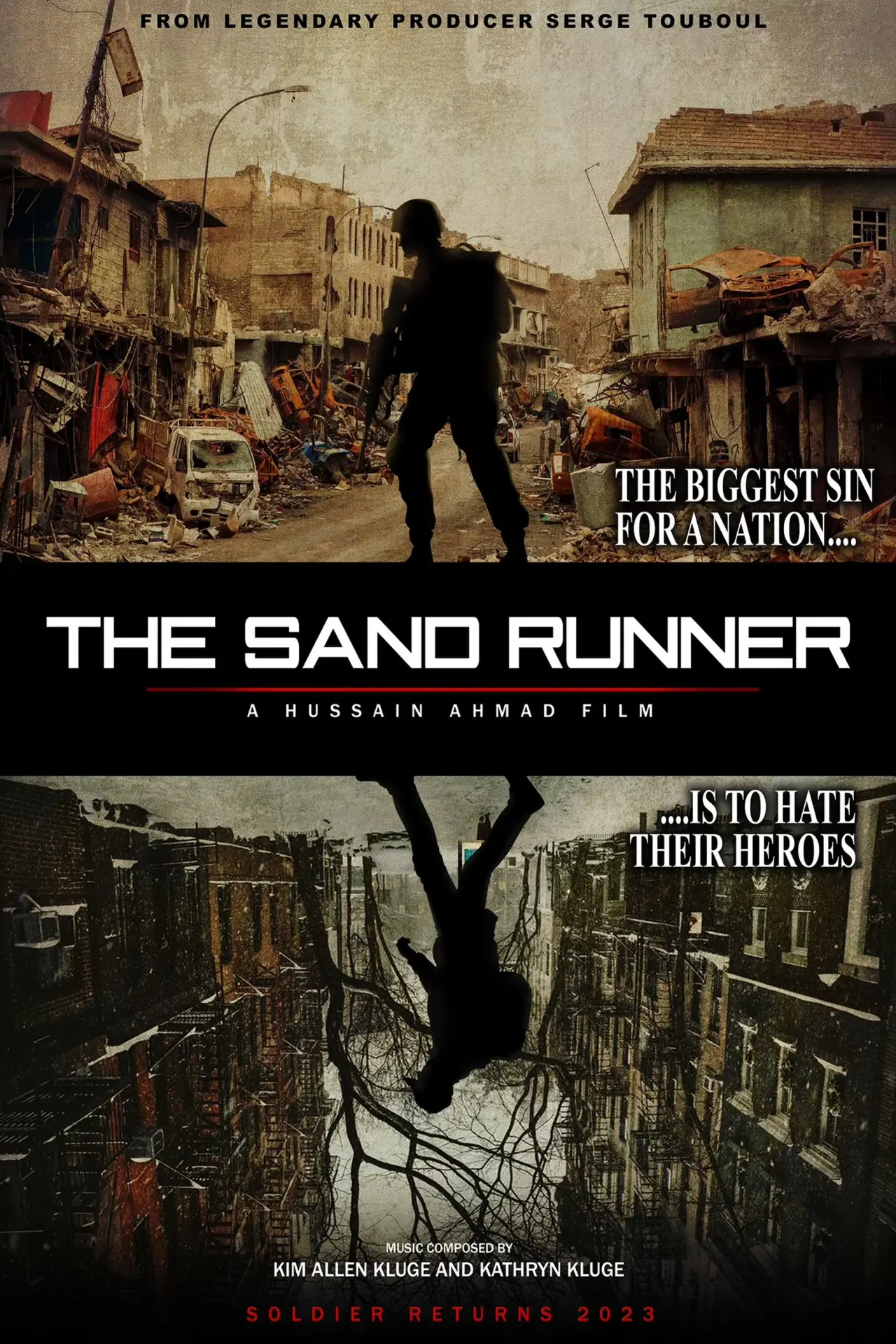Plakat filmowy "The Sand Runner"