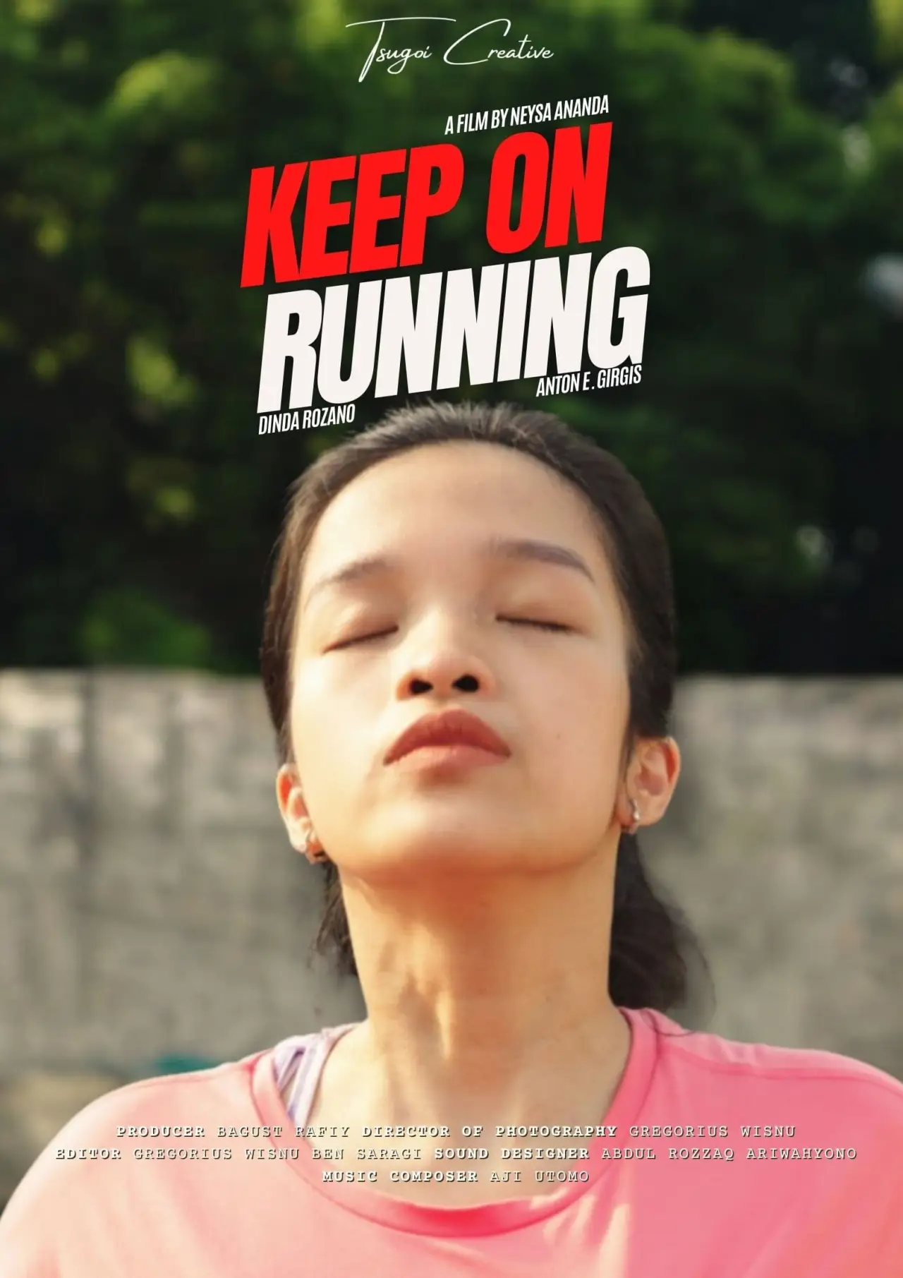 Plakat filmowy "Keep On Running"