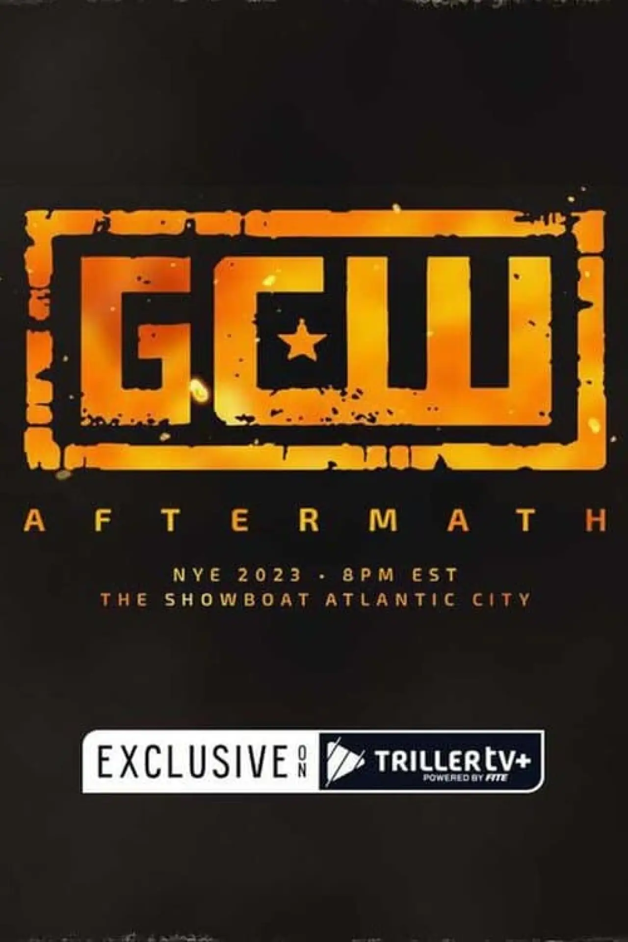 Plakat filmowy "GCW: Aftermath 2023"