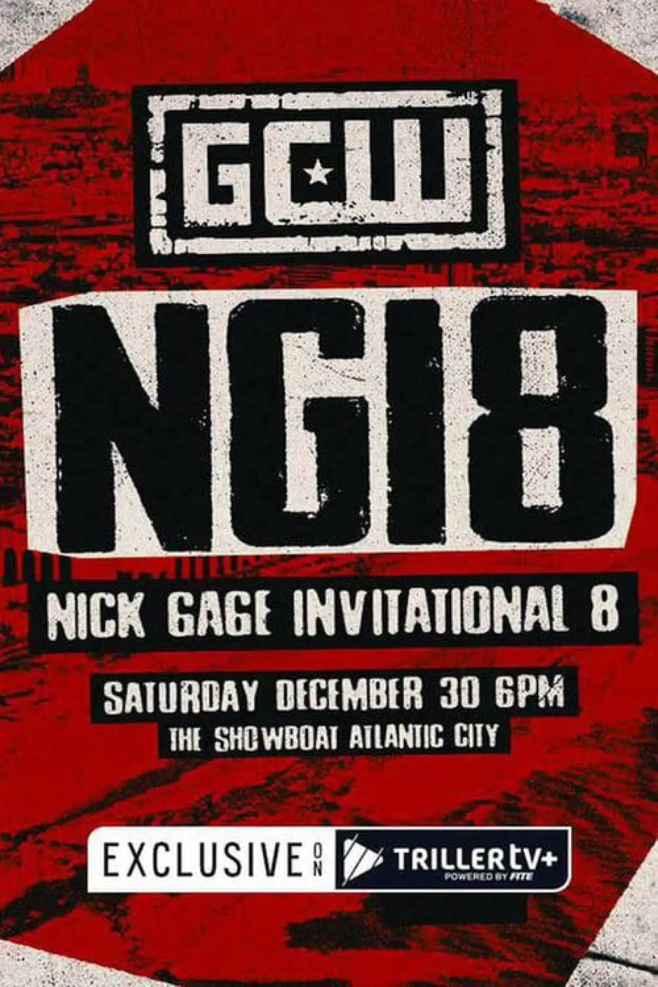 Plakat filmowy "GCW: Nick Gage Invitational 8"