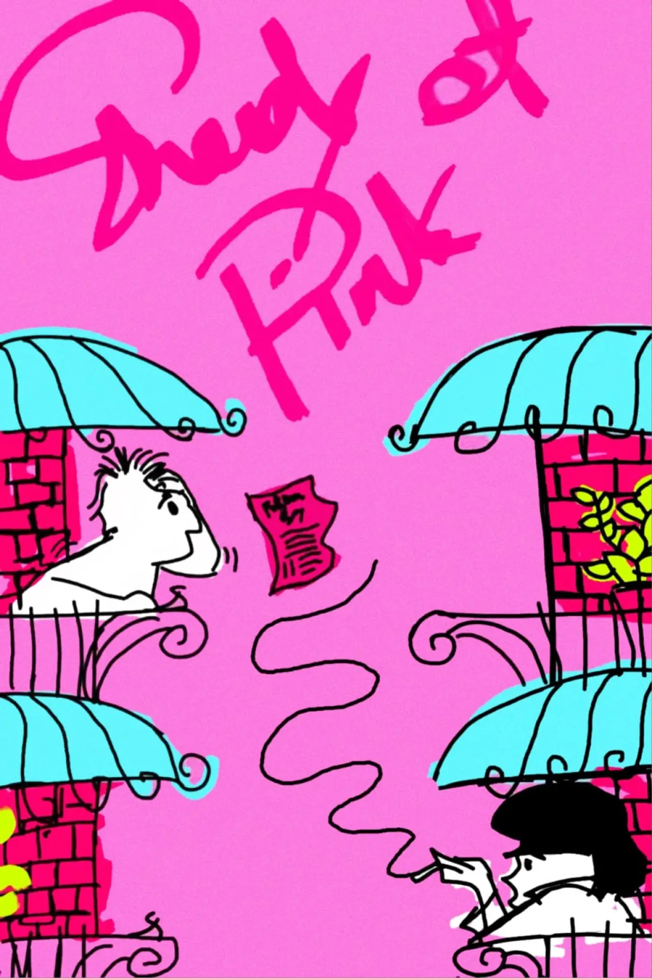 Plakat filmowy "Shady of Pink"