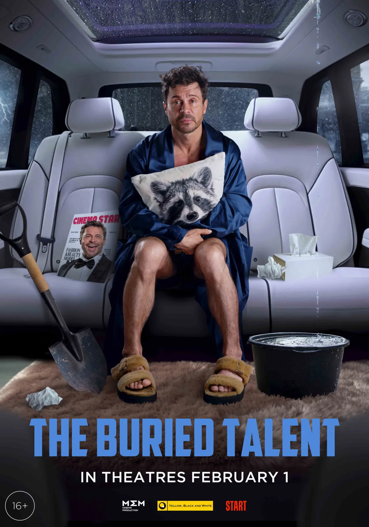 Plakat filmowy "Конец славы"