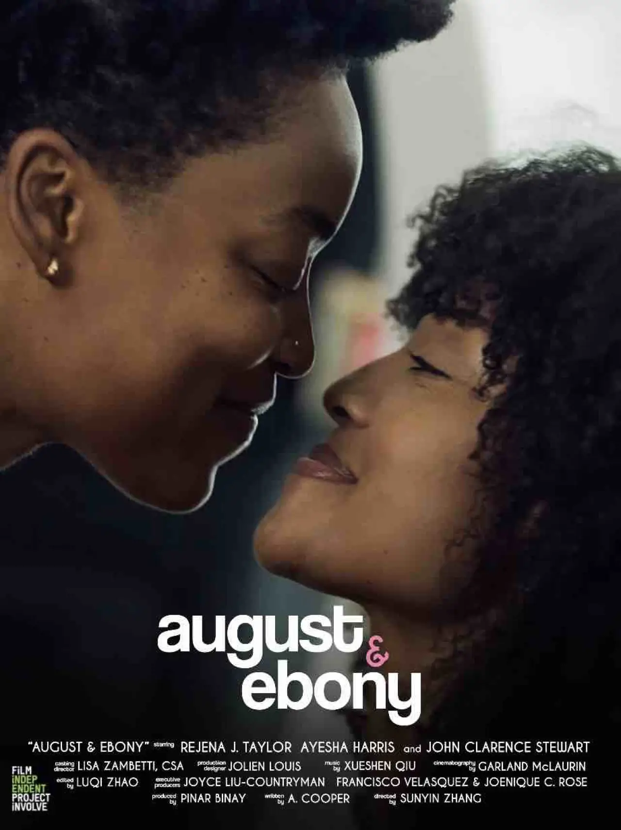 Plakat filmowy "August & Ebony"