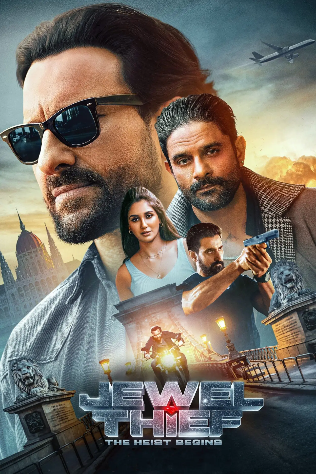 Plakat filmowy "Złodziej klejnotów: Początek akcji"