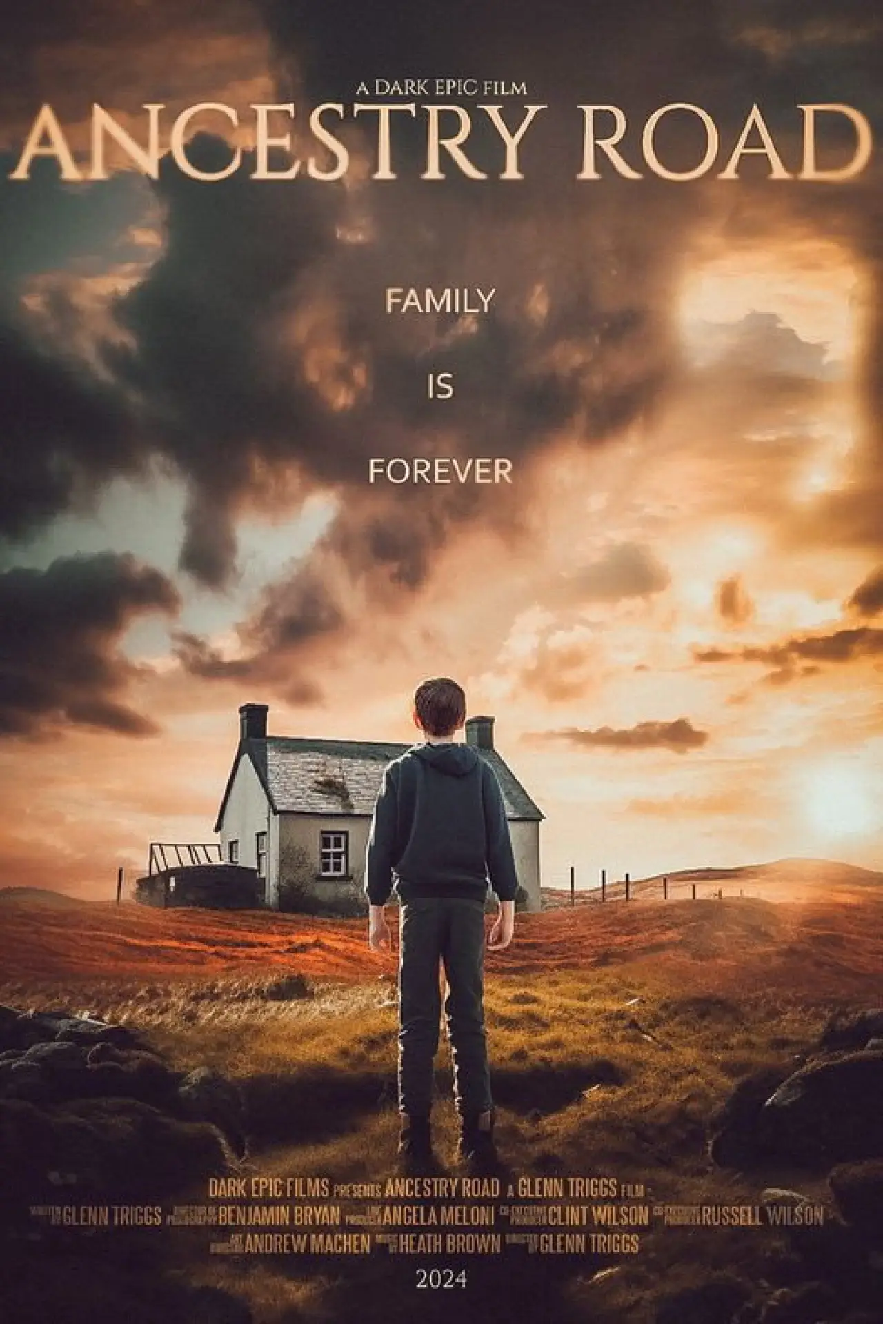 Plakat filmowy "Ancestry Road"