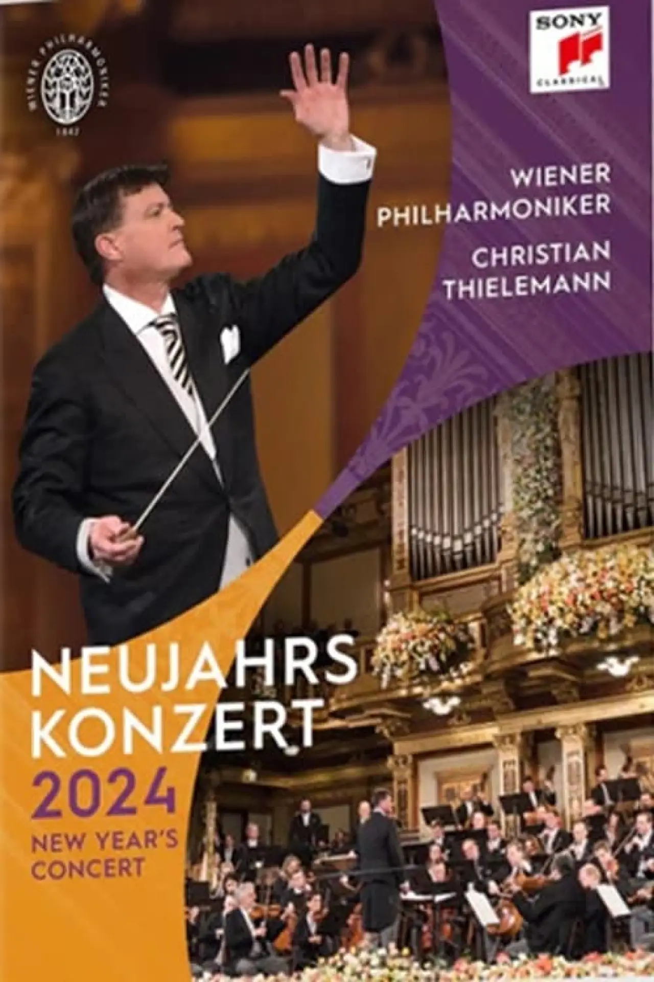 Plakat filmowy "Neujahrskonzert der Wiener Philharmoniker 2024"