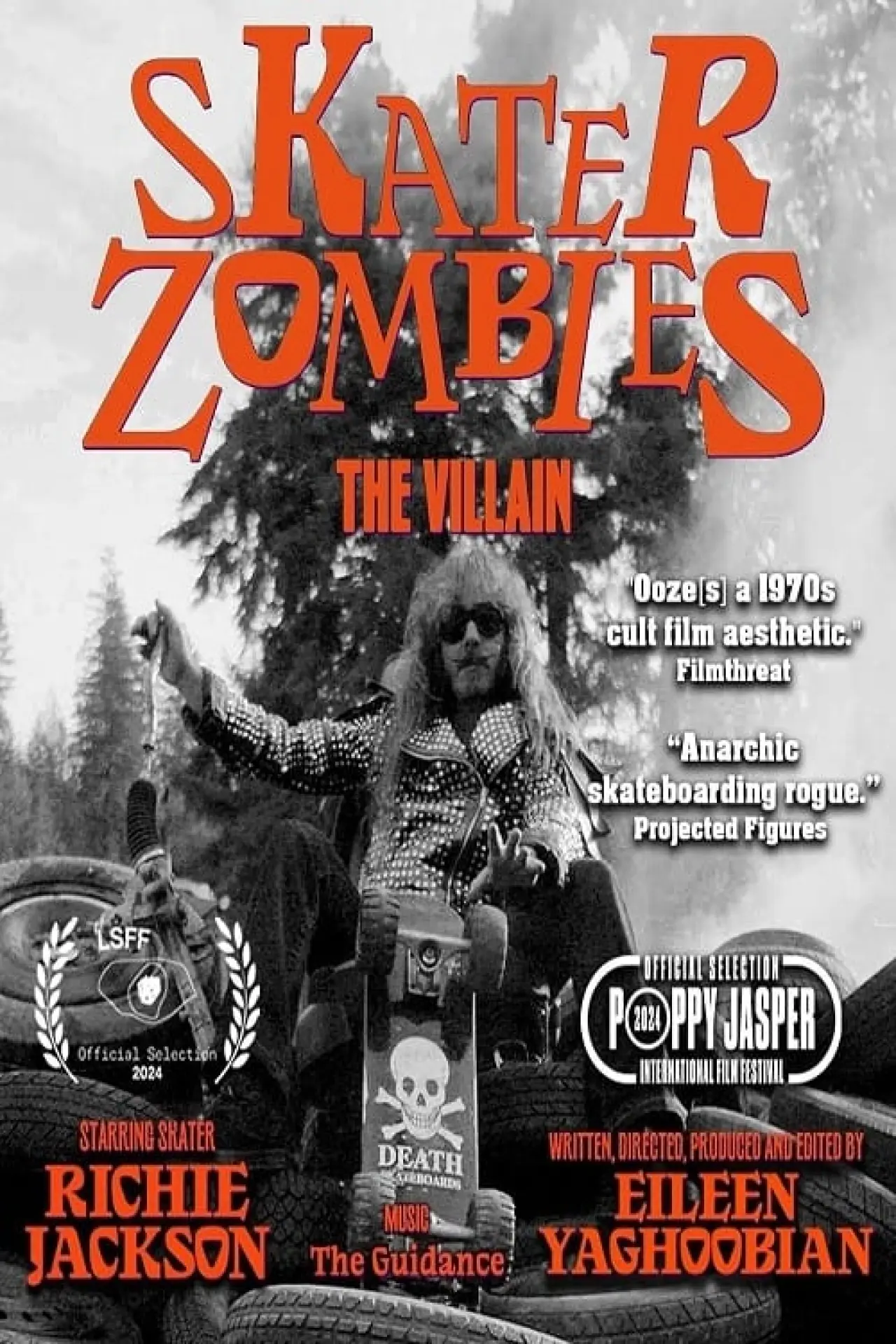 Plakat filmowy "Skater Zombies: The Villain"