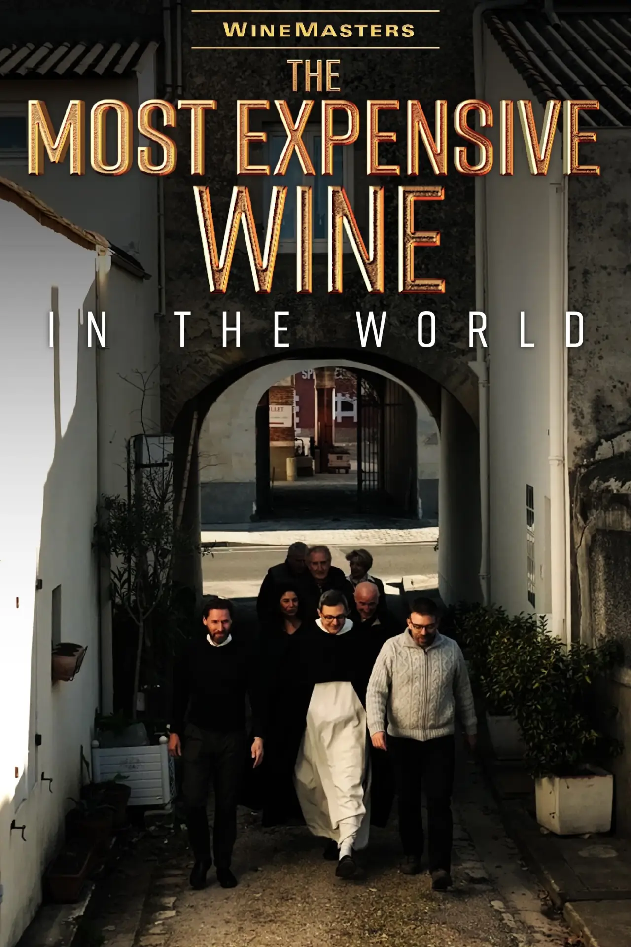 Plakat filmowy "The Most Expensive Wine in the World"