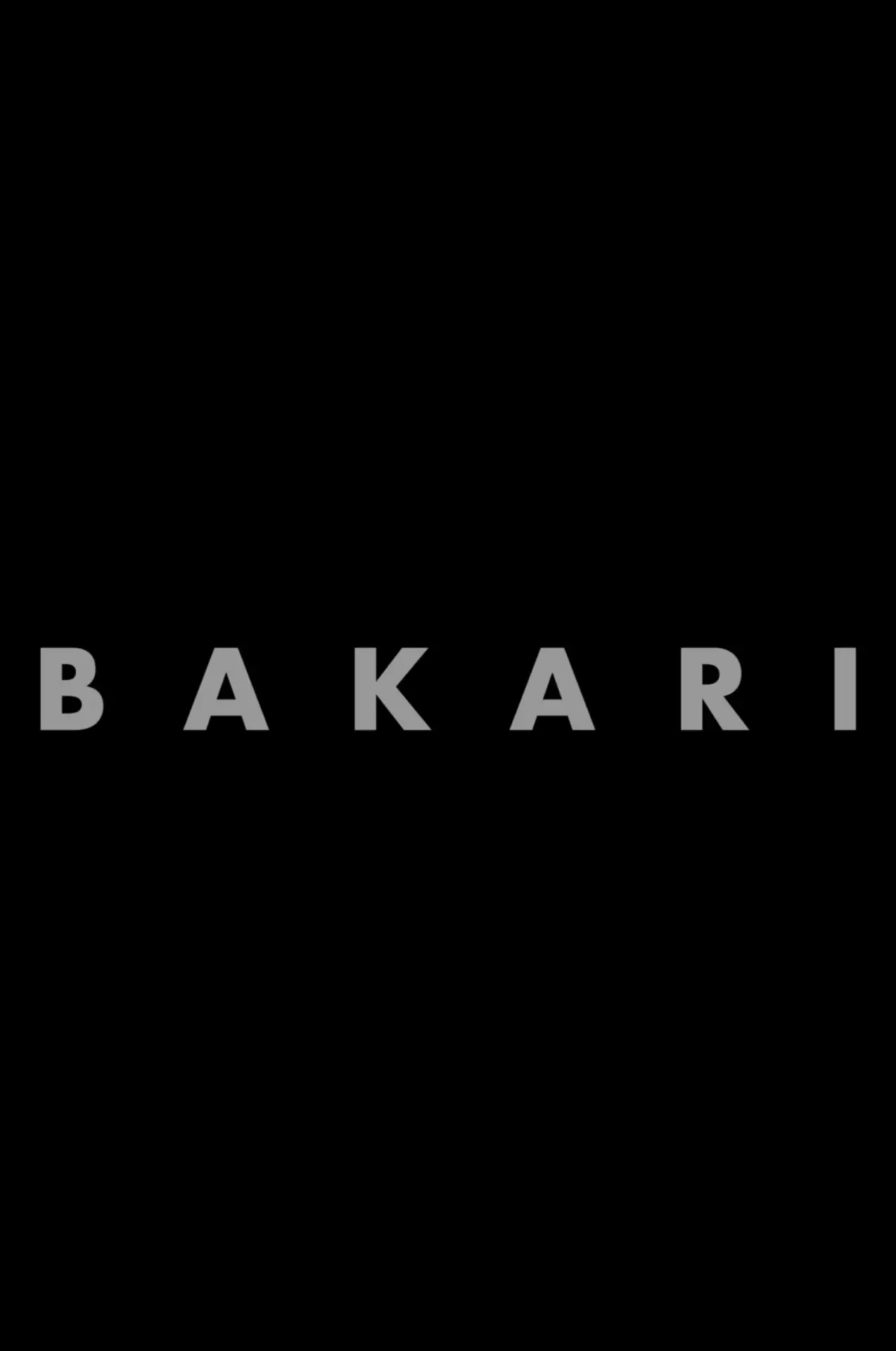 Plakat filmowy "Bakari"