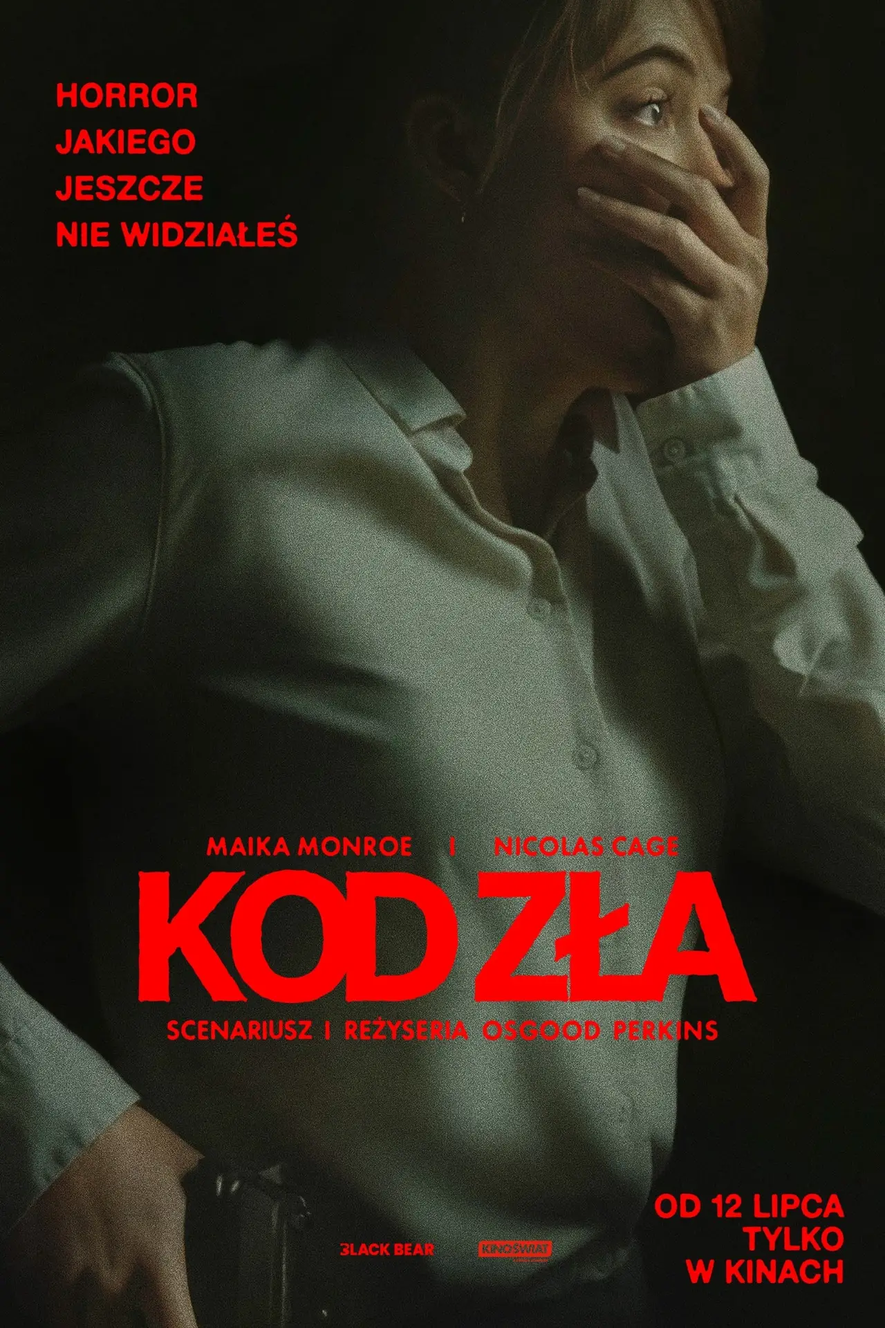 Plakat filmowy "Kod zła"