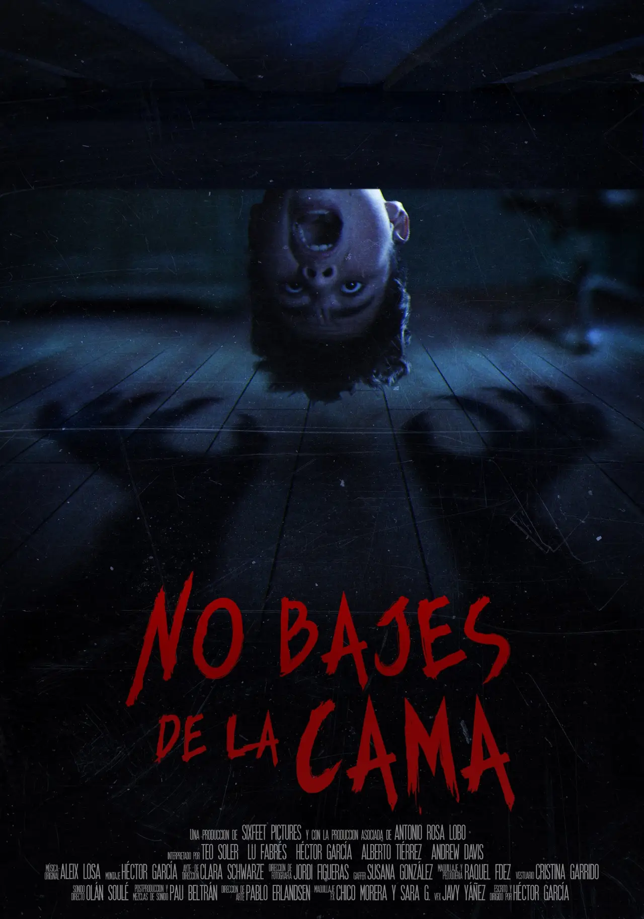 Plakat filmowy "No bajes de la cama"