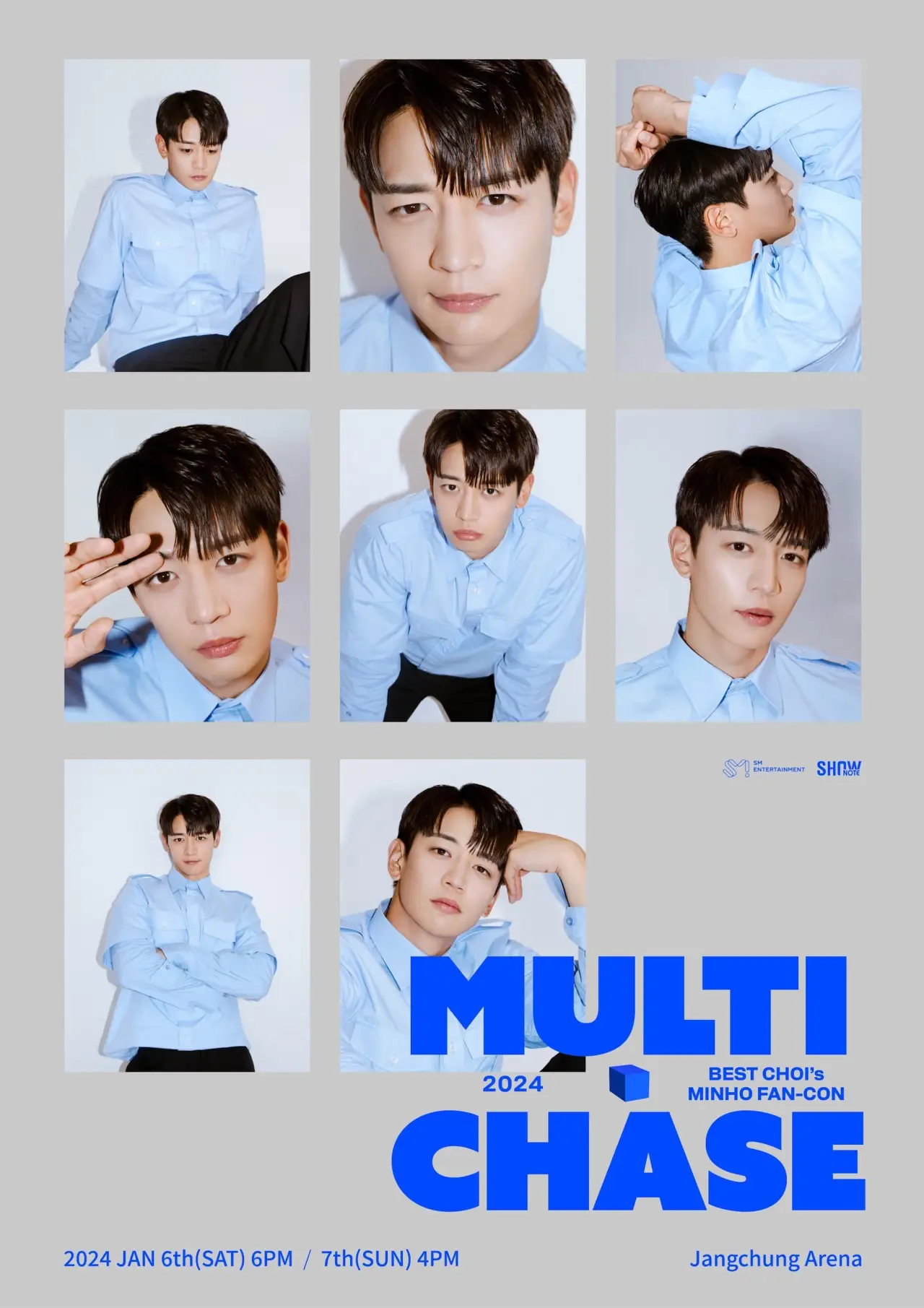 Plakat filmowy "2024 BEST CHOI’s MINHO FAN-CON "Multi-Chase""