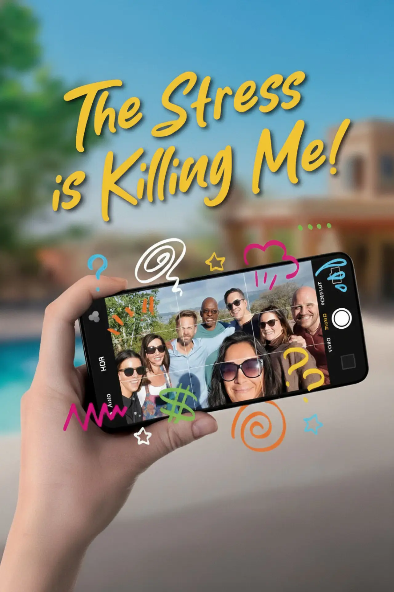 Plakat filmowy "The Stress Is Killing Me"
