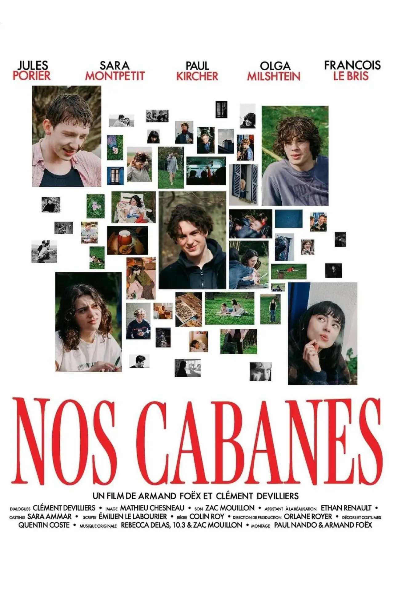 Plakat filmowy "Nos Cabanes"