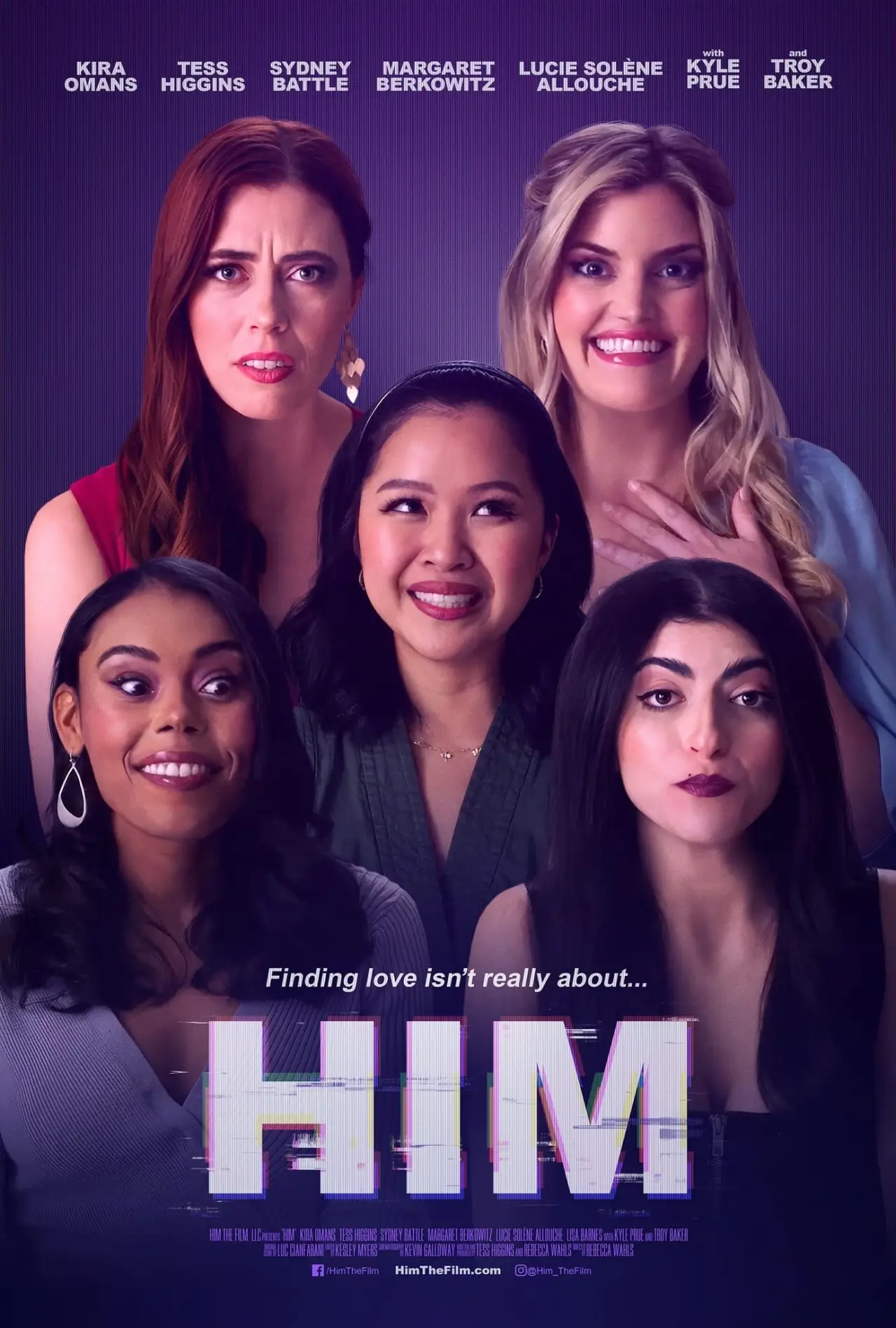 Plakat filmowy "Him"