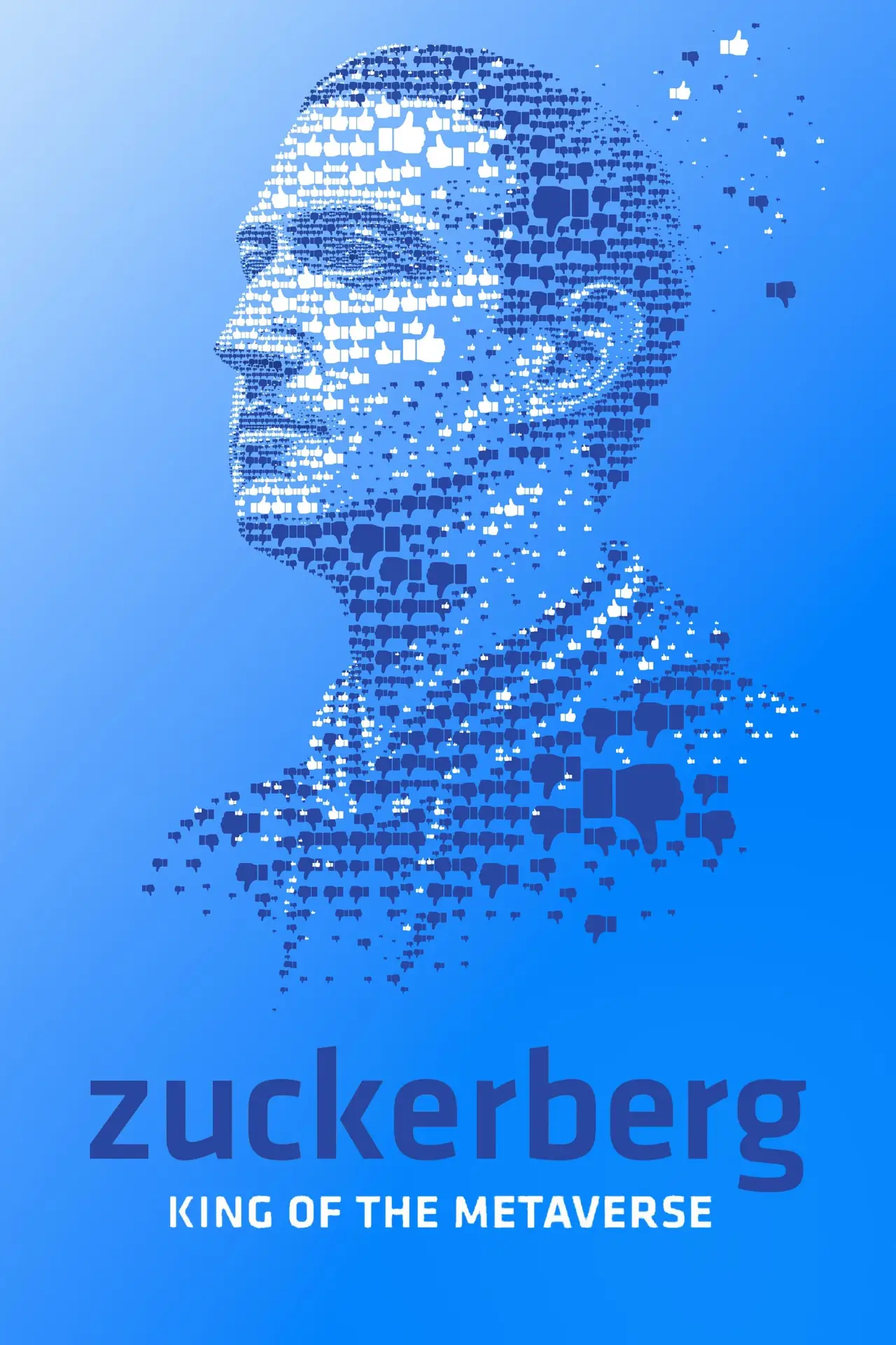 Plakat filmowy "Zuckerberg: King of the Metaverse"