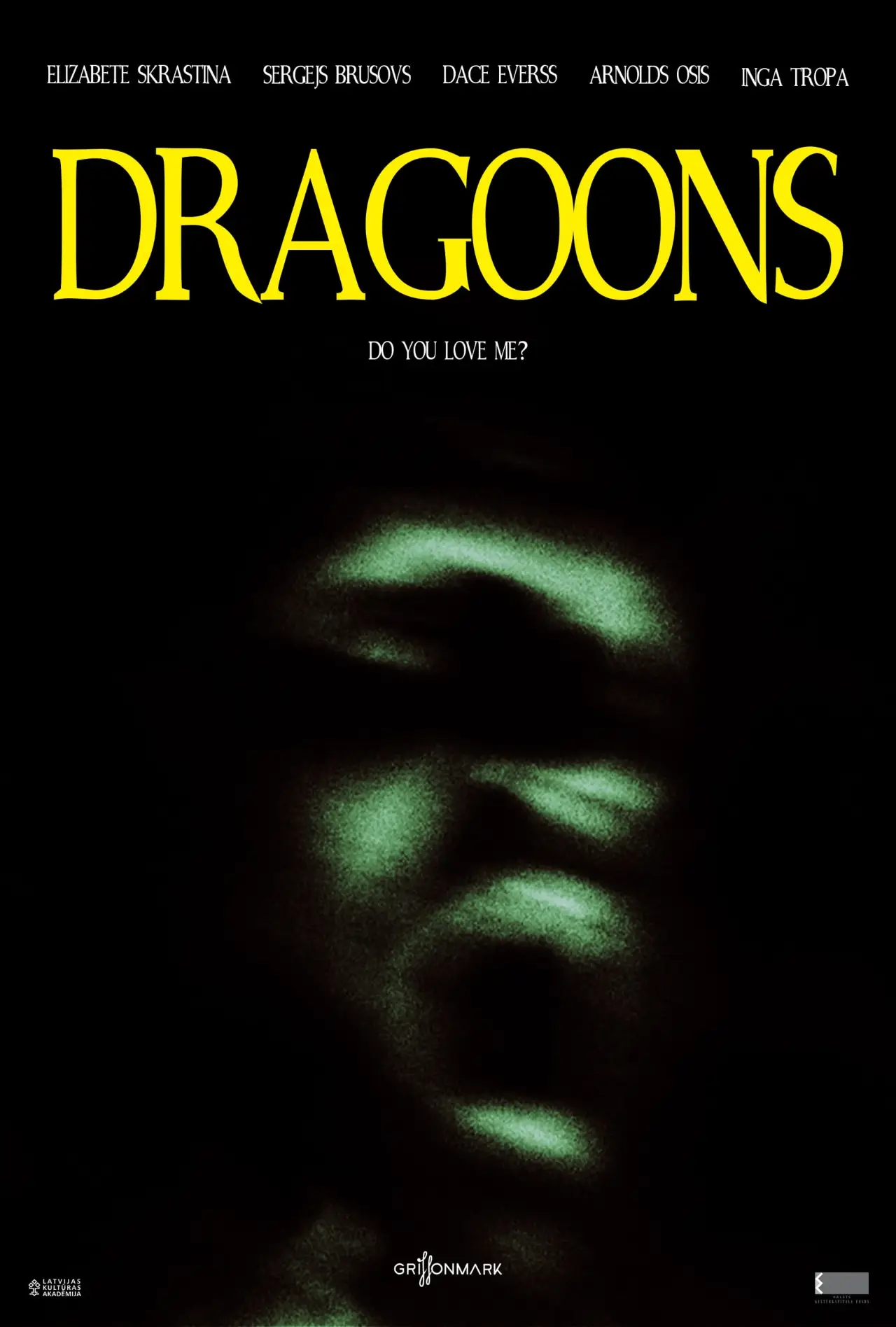 Plakat filmowy "Dragūni"