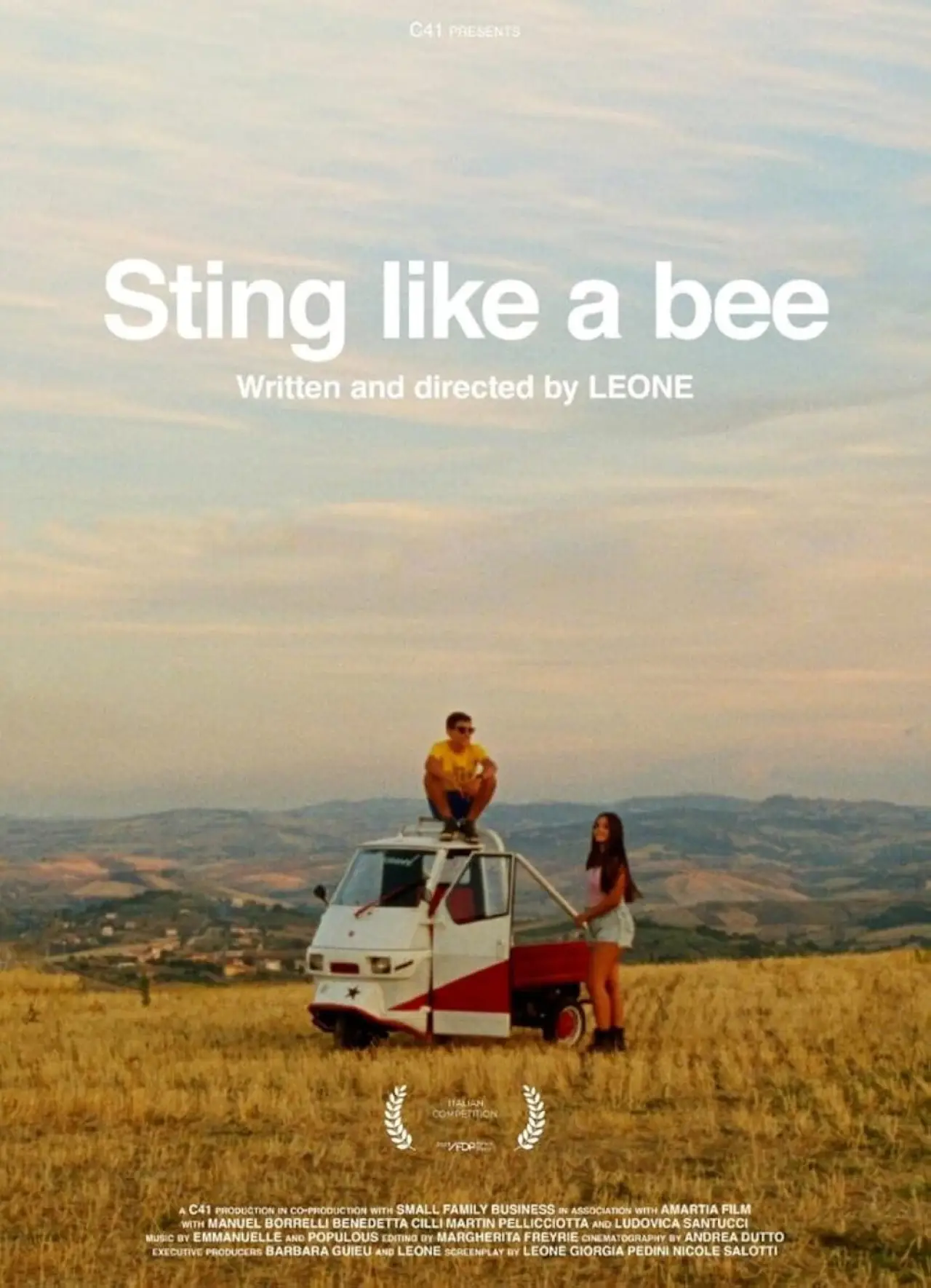 Plakat filmowy "Sting Like a Bee"