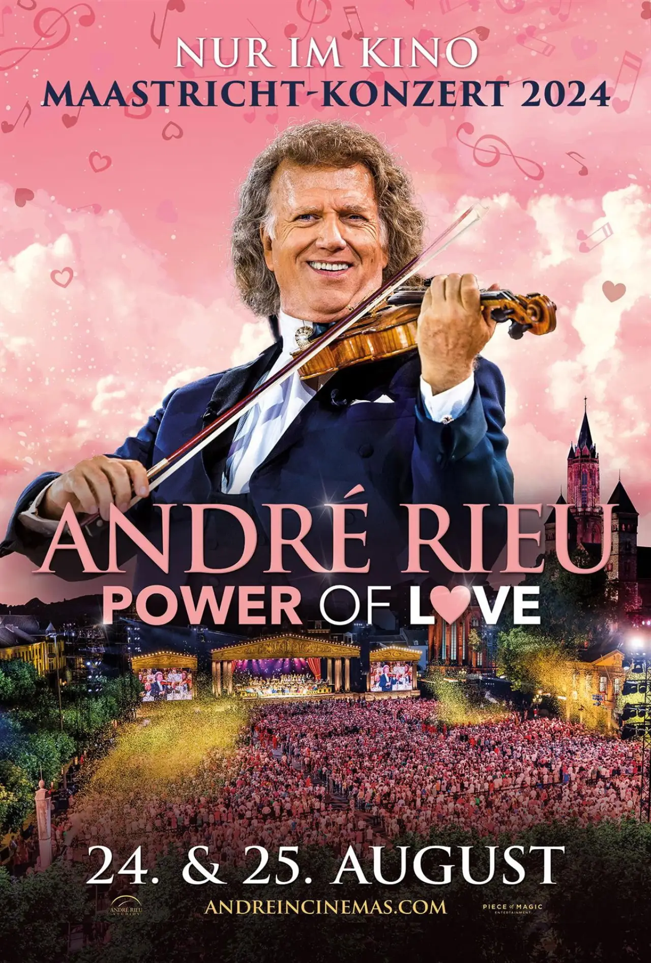 Plakat filmowy "André Rieu - Power of Love"
