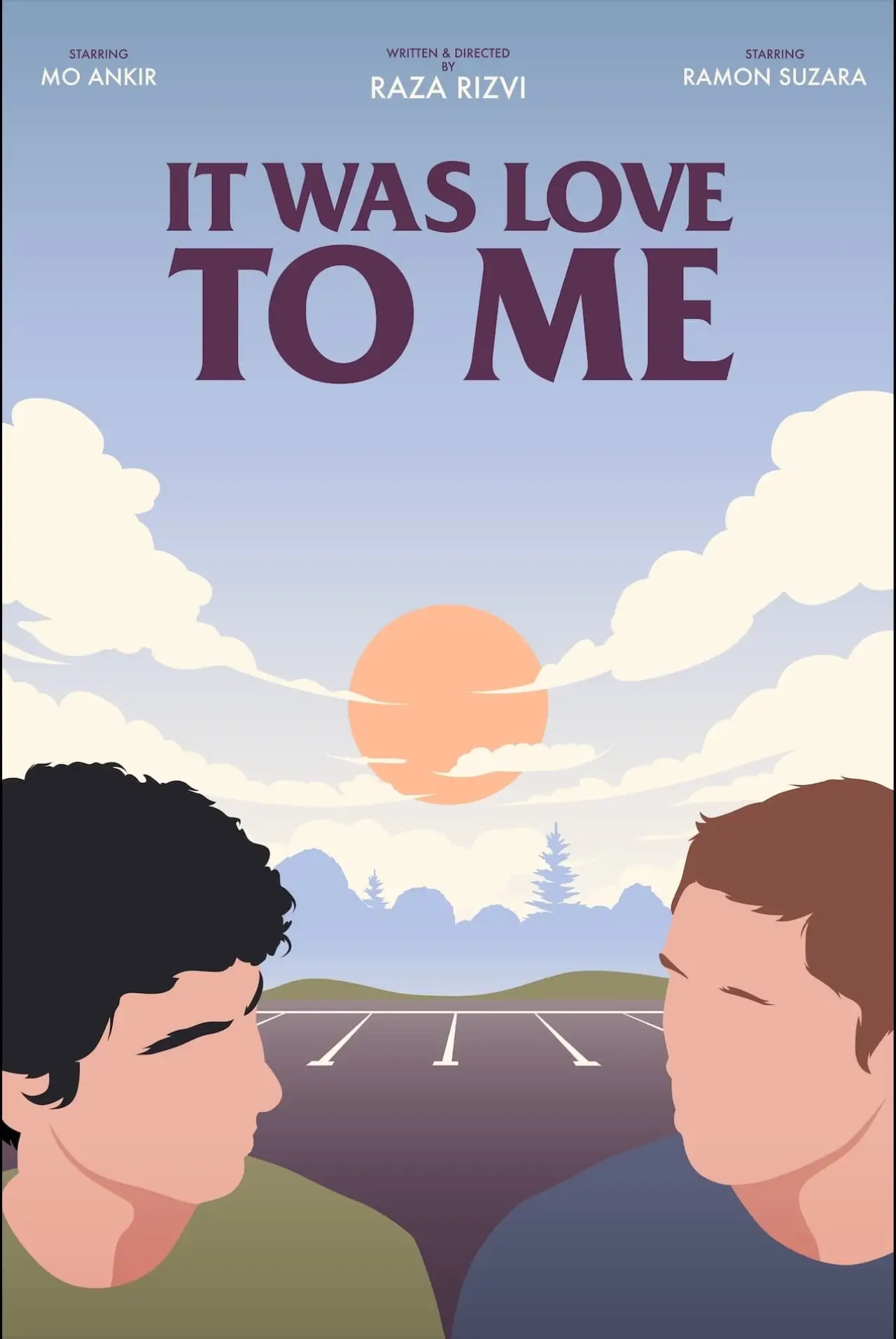 Plakat filmowy "It Was Love to Me"