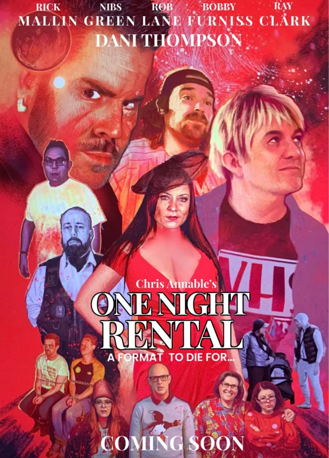 Plakat filmowy "One Night Rental"
