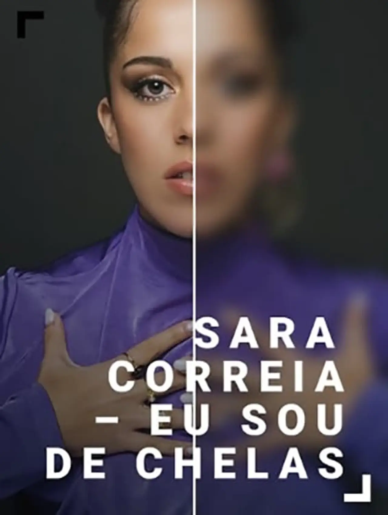 Plakat filmowy "Sara Correia – Eu sou de Chelas"