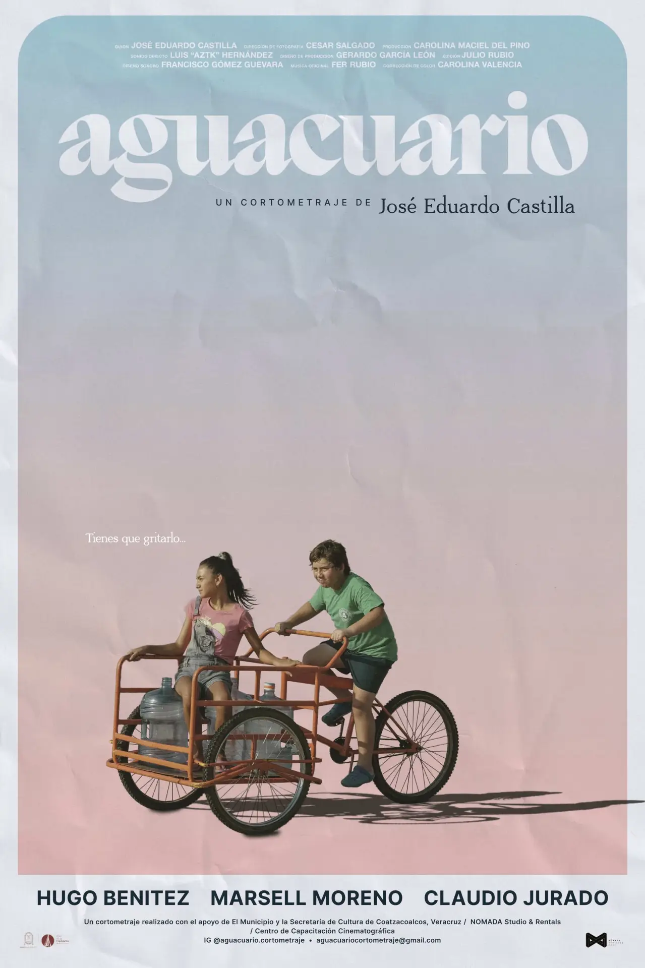 Plakat filmowy "Aguacuario"