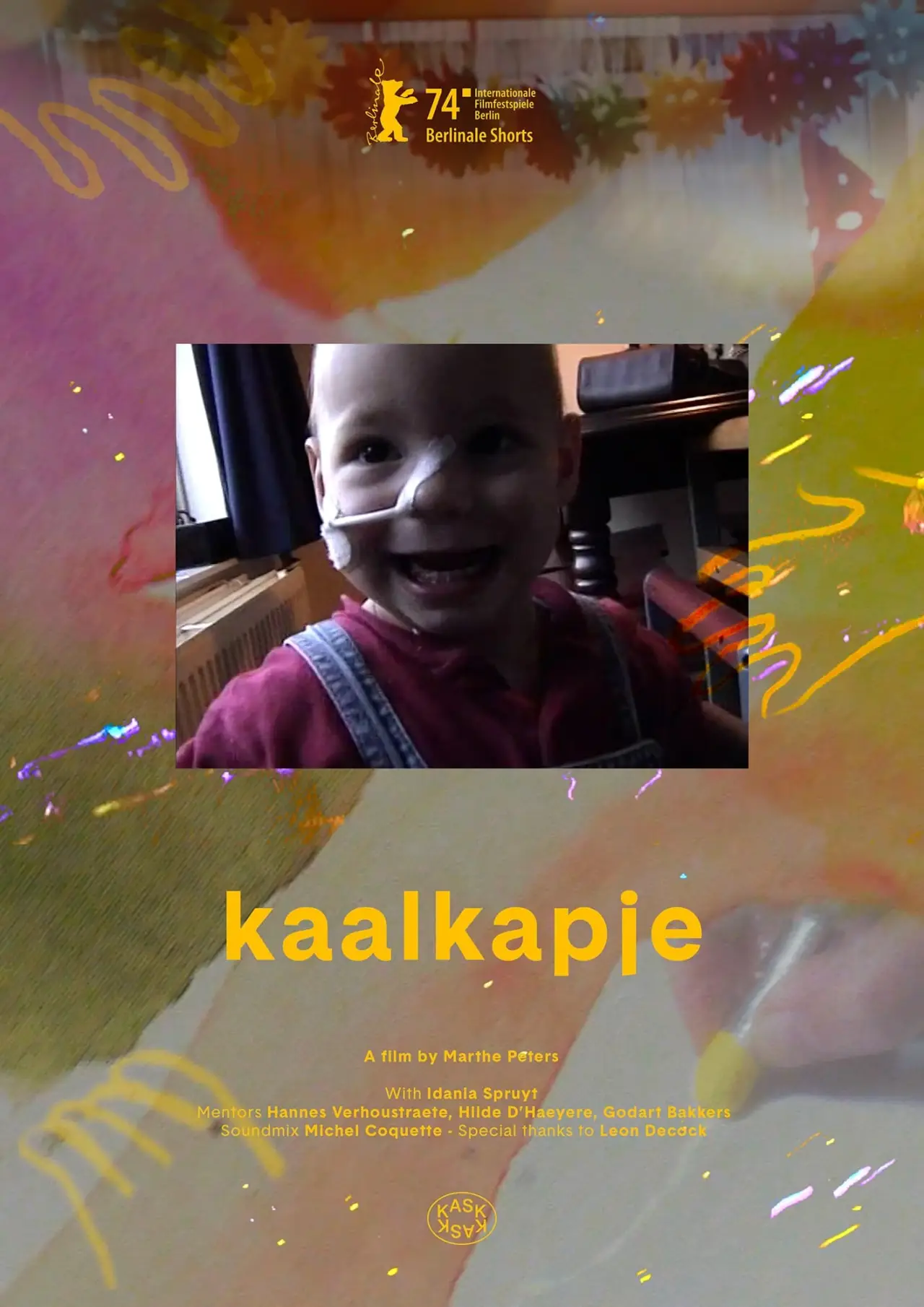 Plakat filmowy "Kaalkapje"