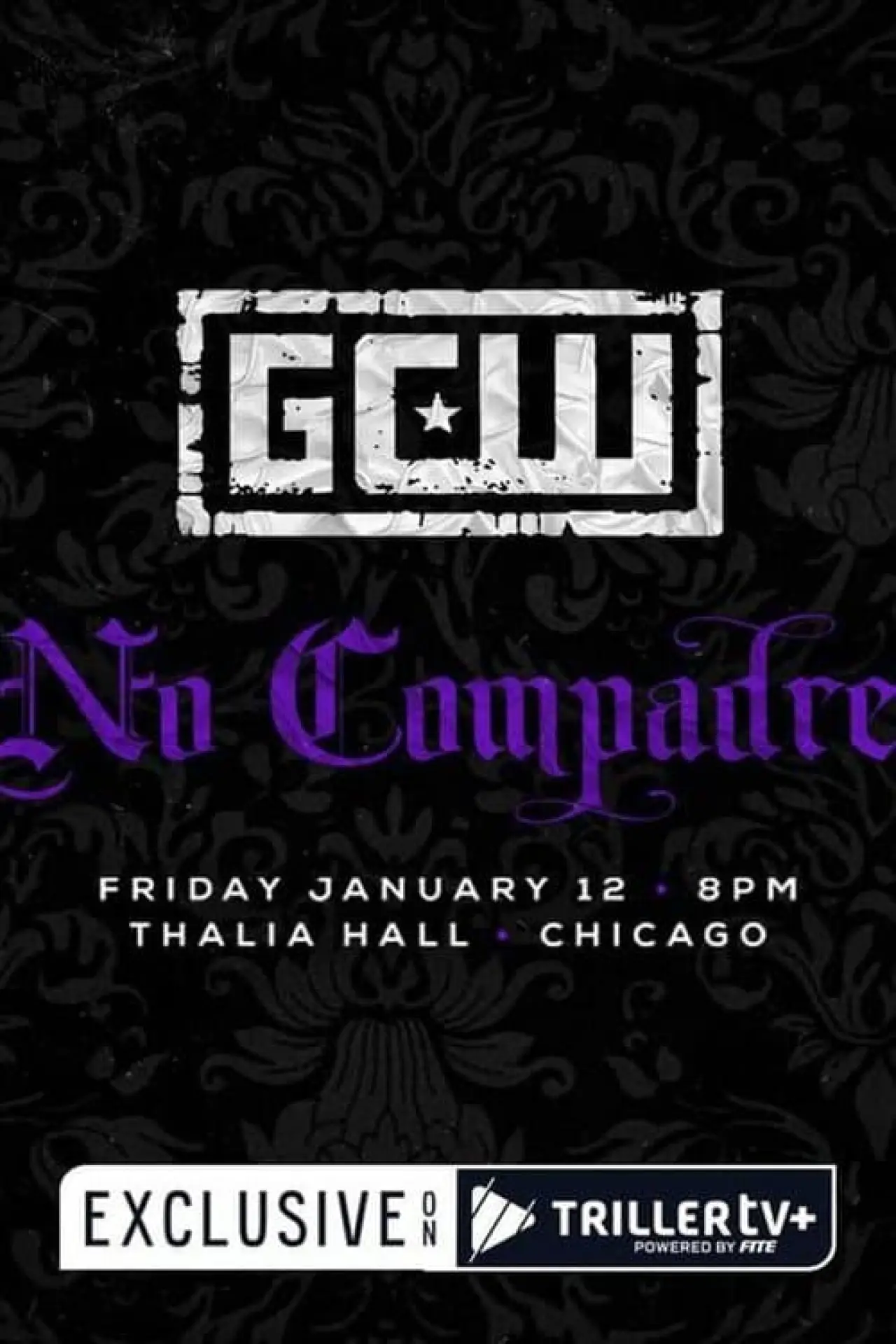 Plakat filmowy "GCW: No Compadre 2024"