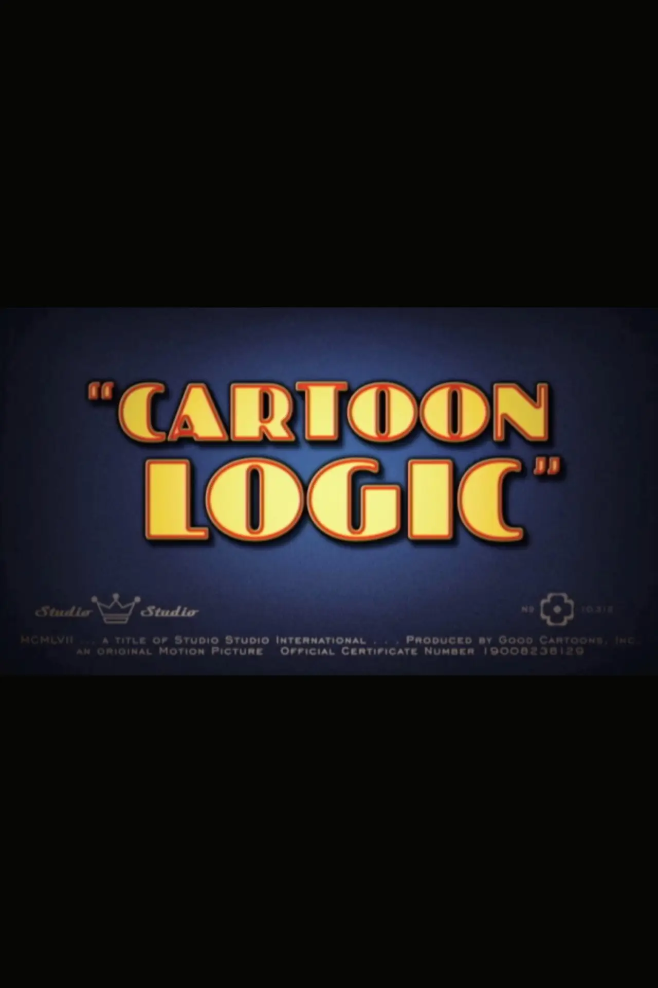 Plakat filmowy "Cartoon Logic"