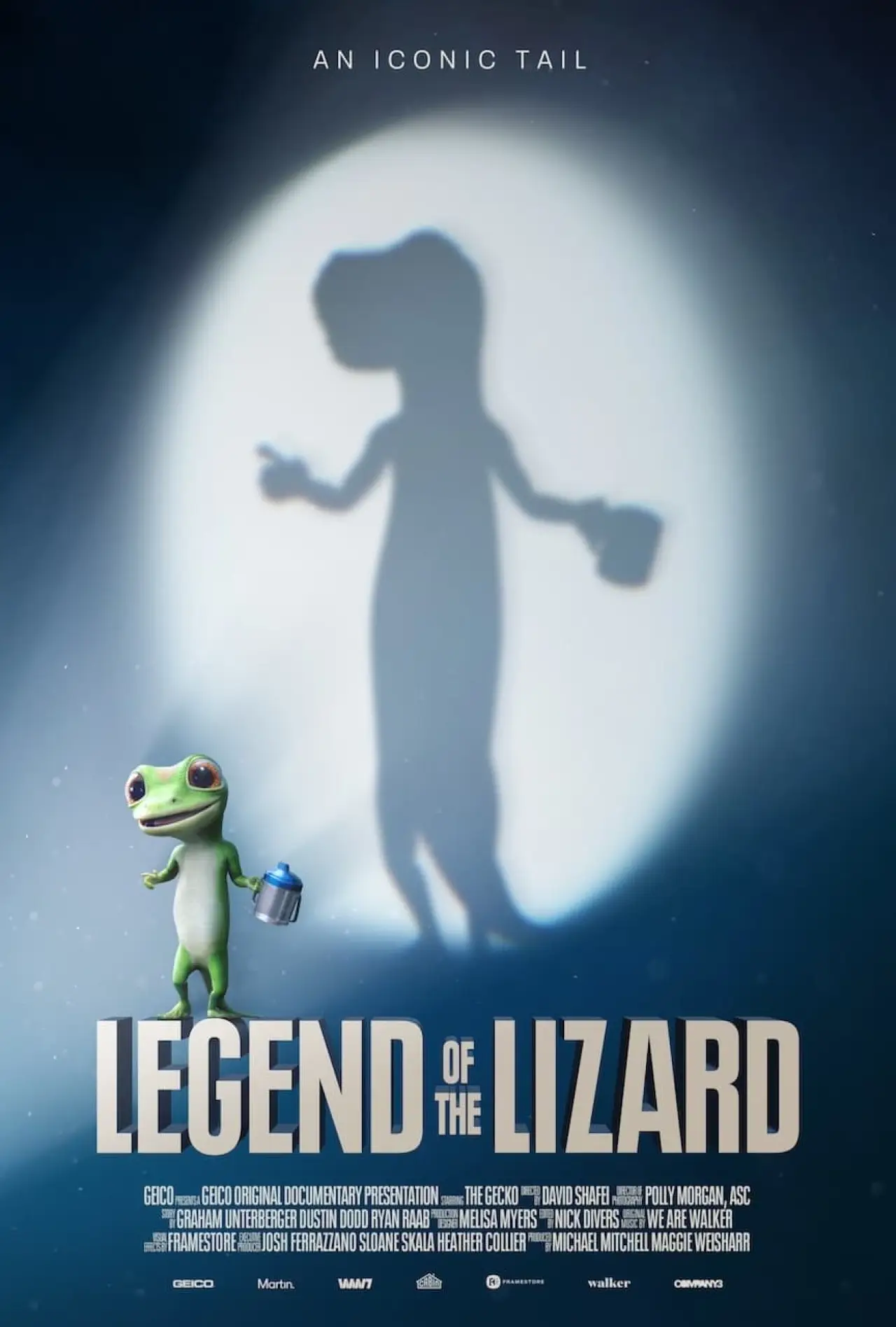 Plakat filmowy "Legend of the Lizard"