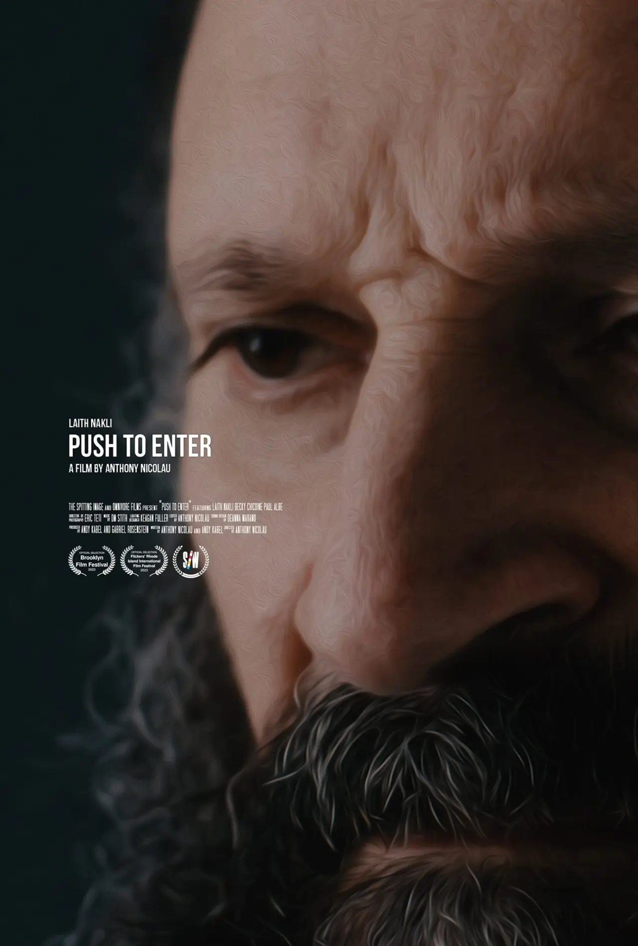Plakat filmowy "Push To Enter"