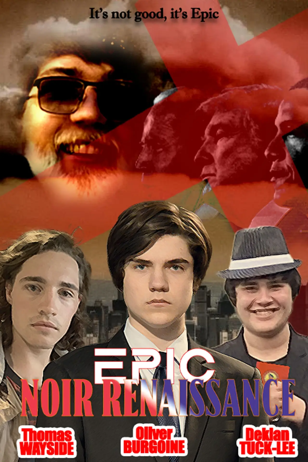 Plakat filmowy "Epic Noir Renaissance"