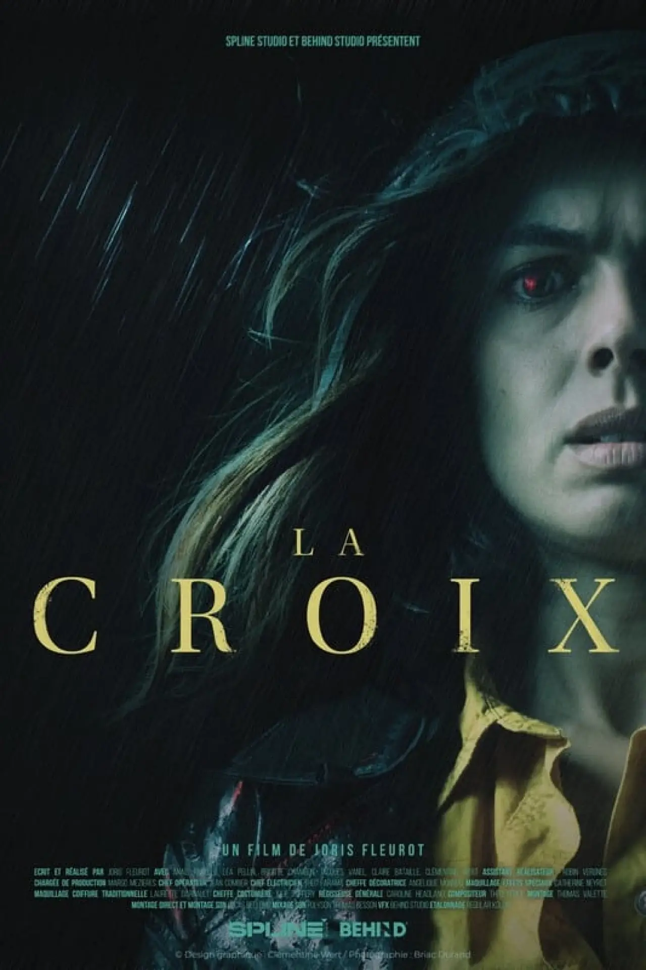 Plakat filmowy "La Croix"