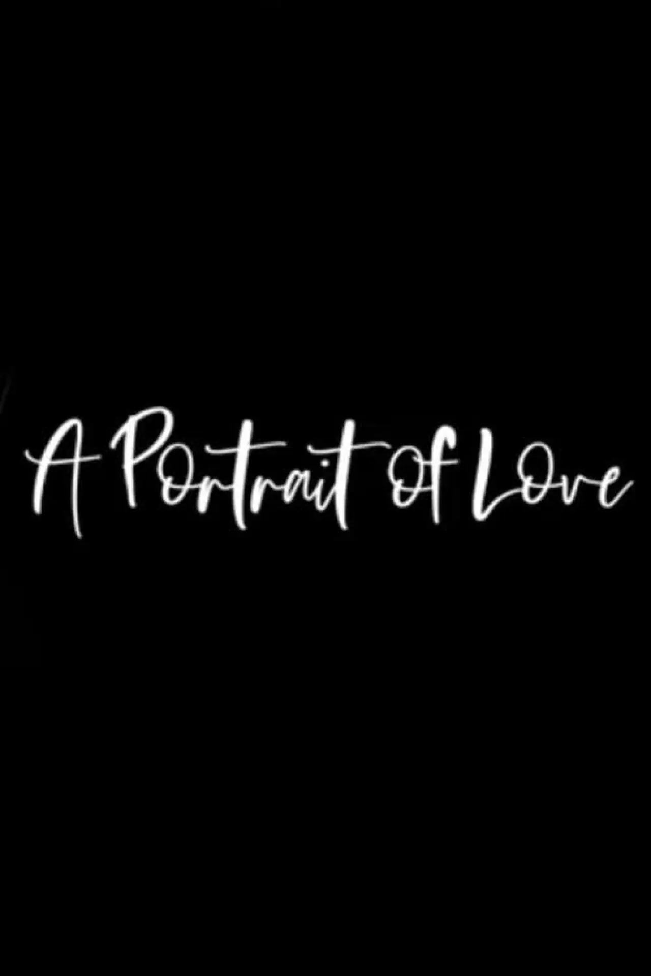 Plakat filmowy "A Portrait of Love"