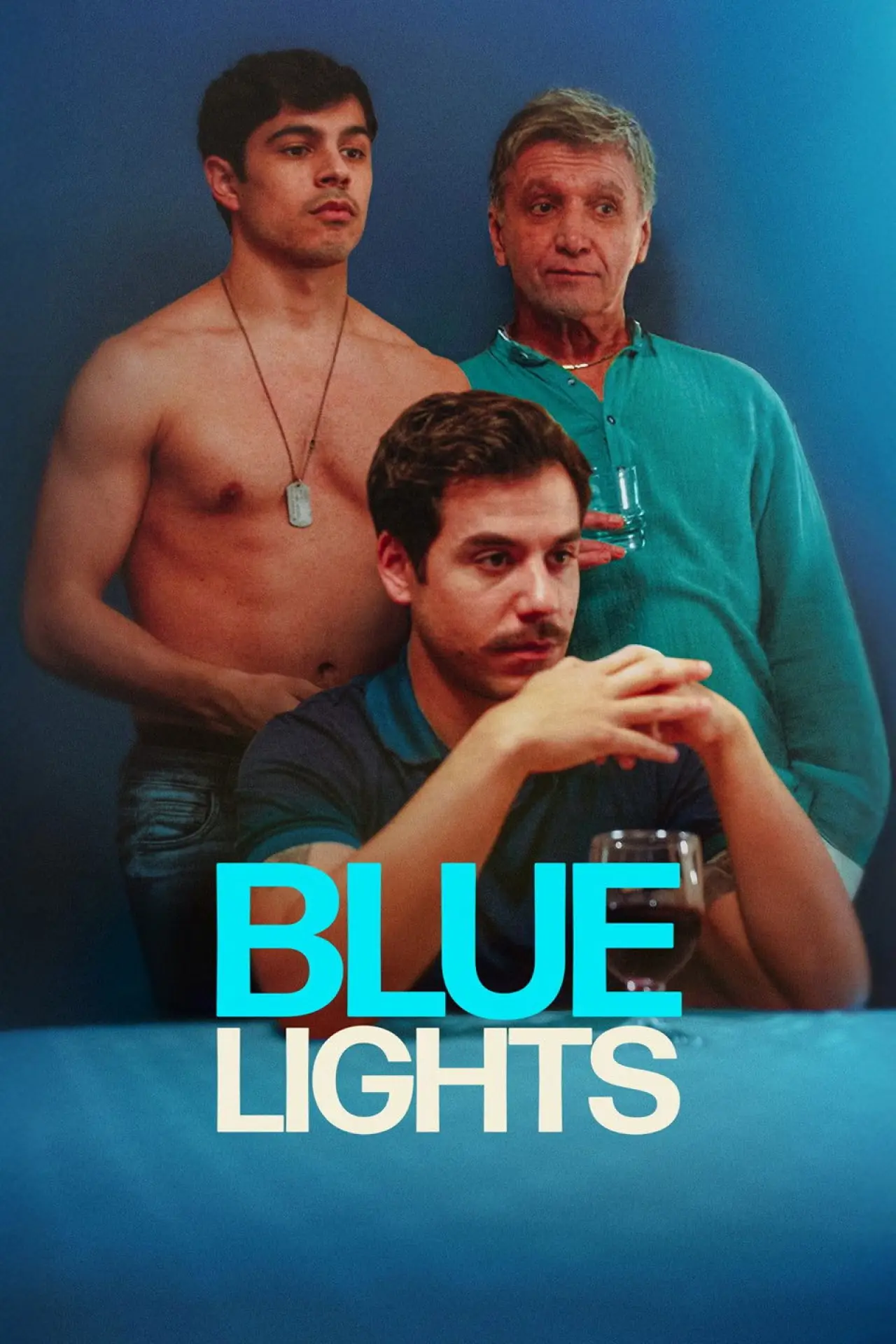 Plakat filmowy "Niebieskie światła"
