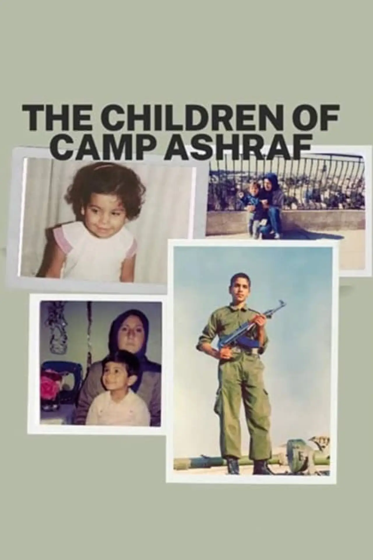 Plakat filmowy "Barnen från Camp Ashraf"