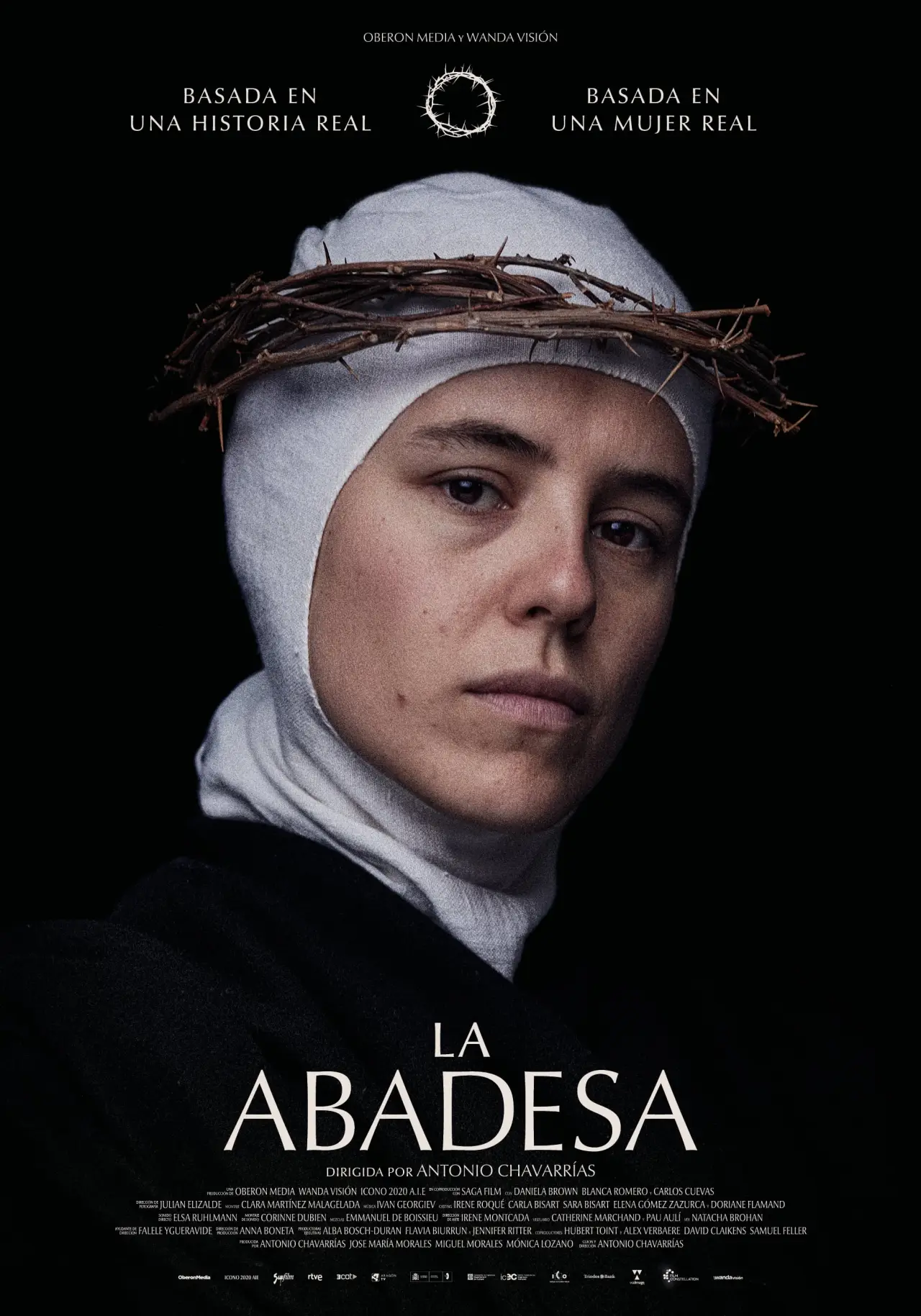 Plakat filmowy "La abadesa"