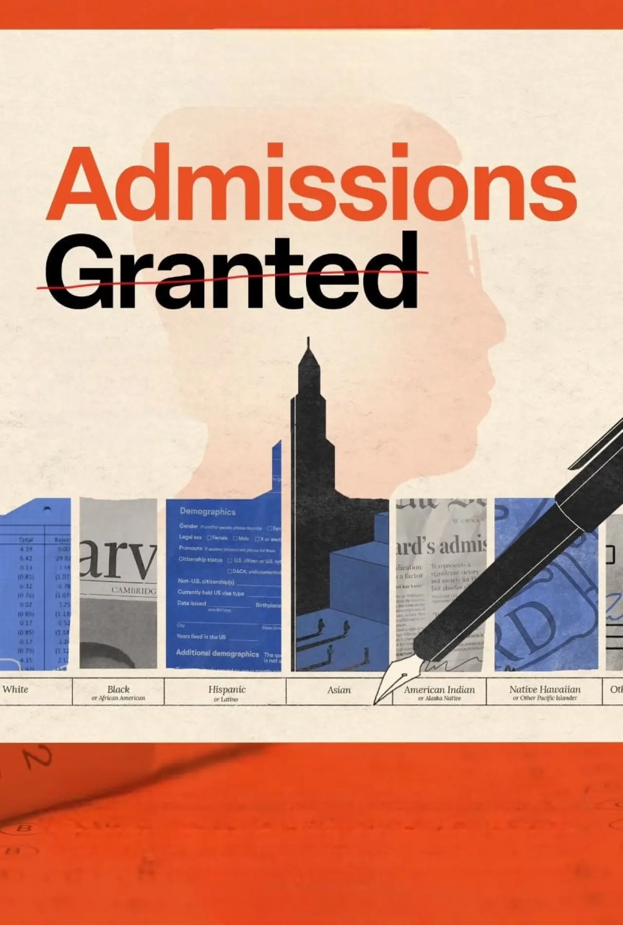 Plakat filmowy "Admissions Granted"