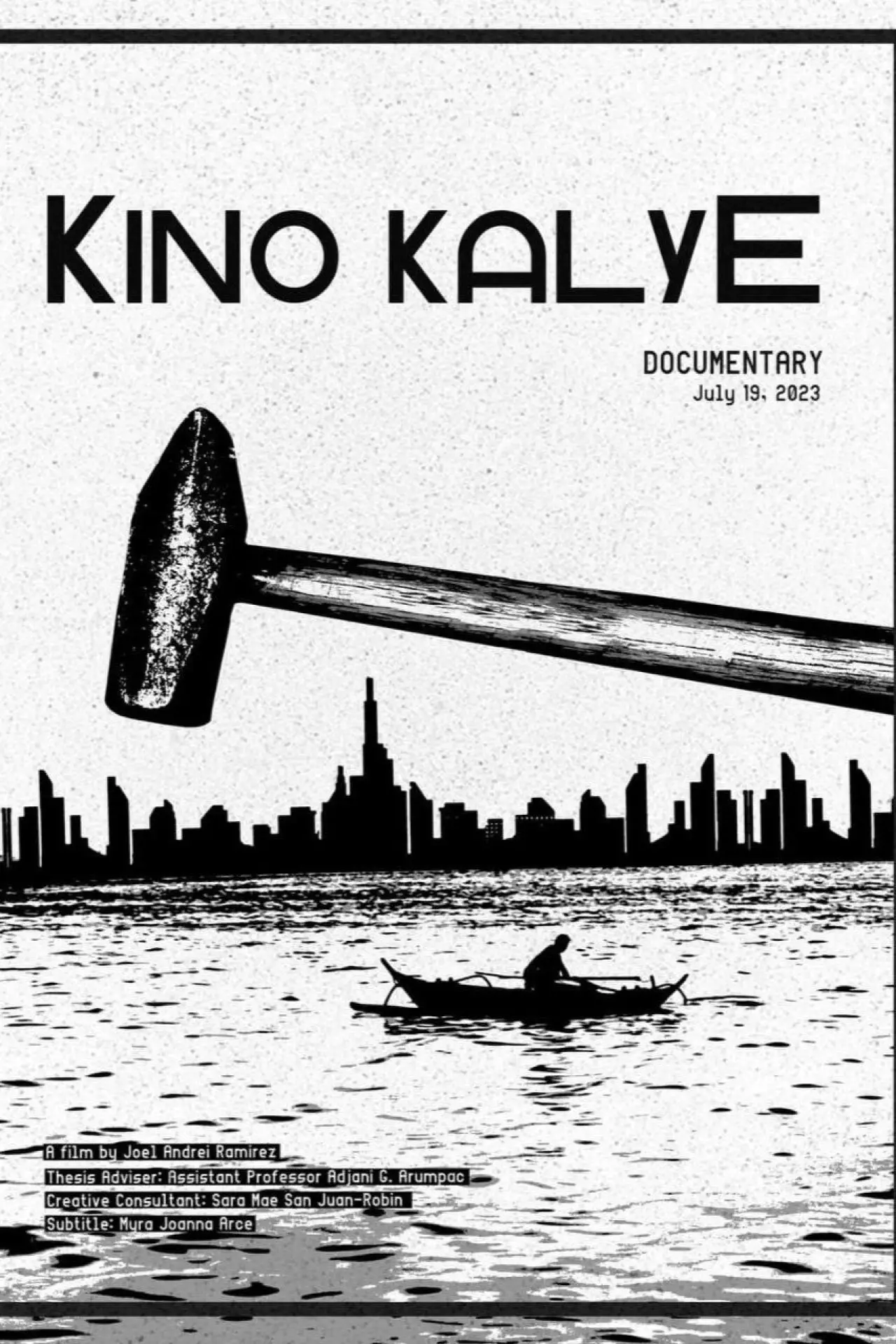 Plakat filmowy "Kino Kalye"