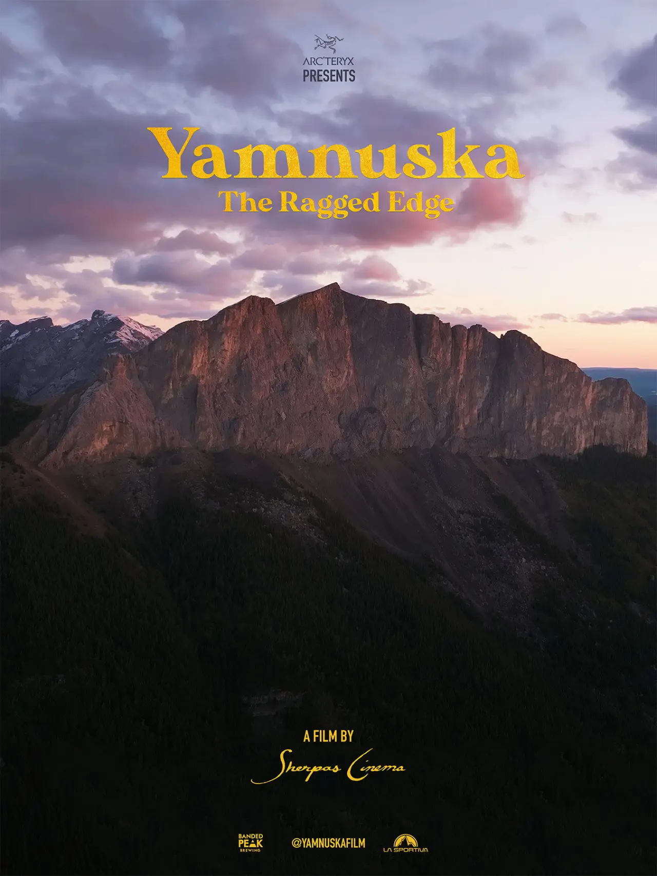 Plakat filmowy "Yamnuska: The Ragged Edge"