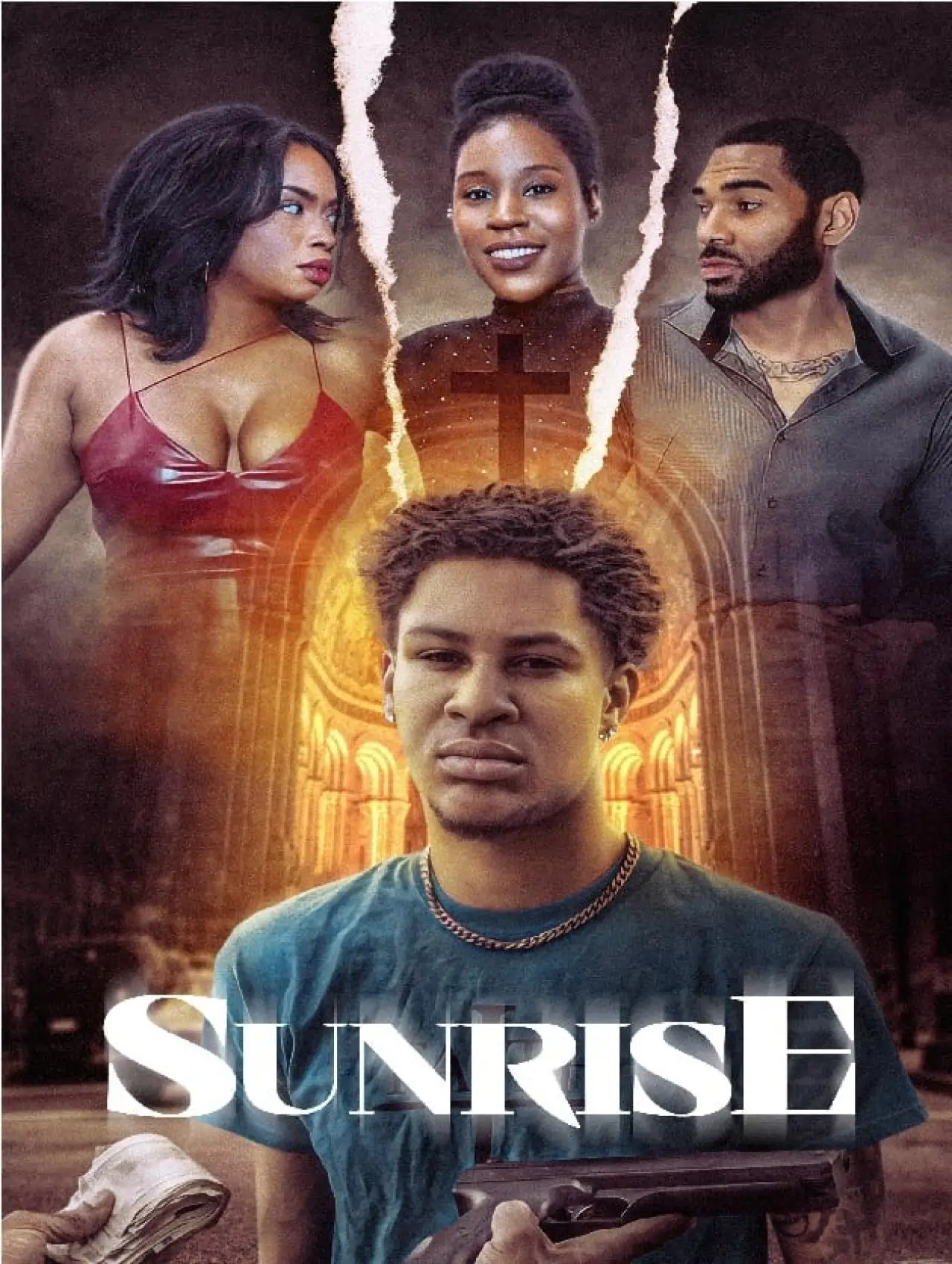 Plakat filmowy "Sunrise"