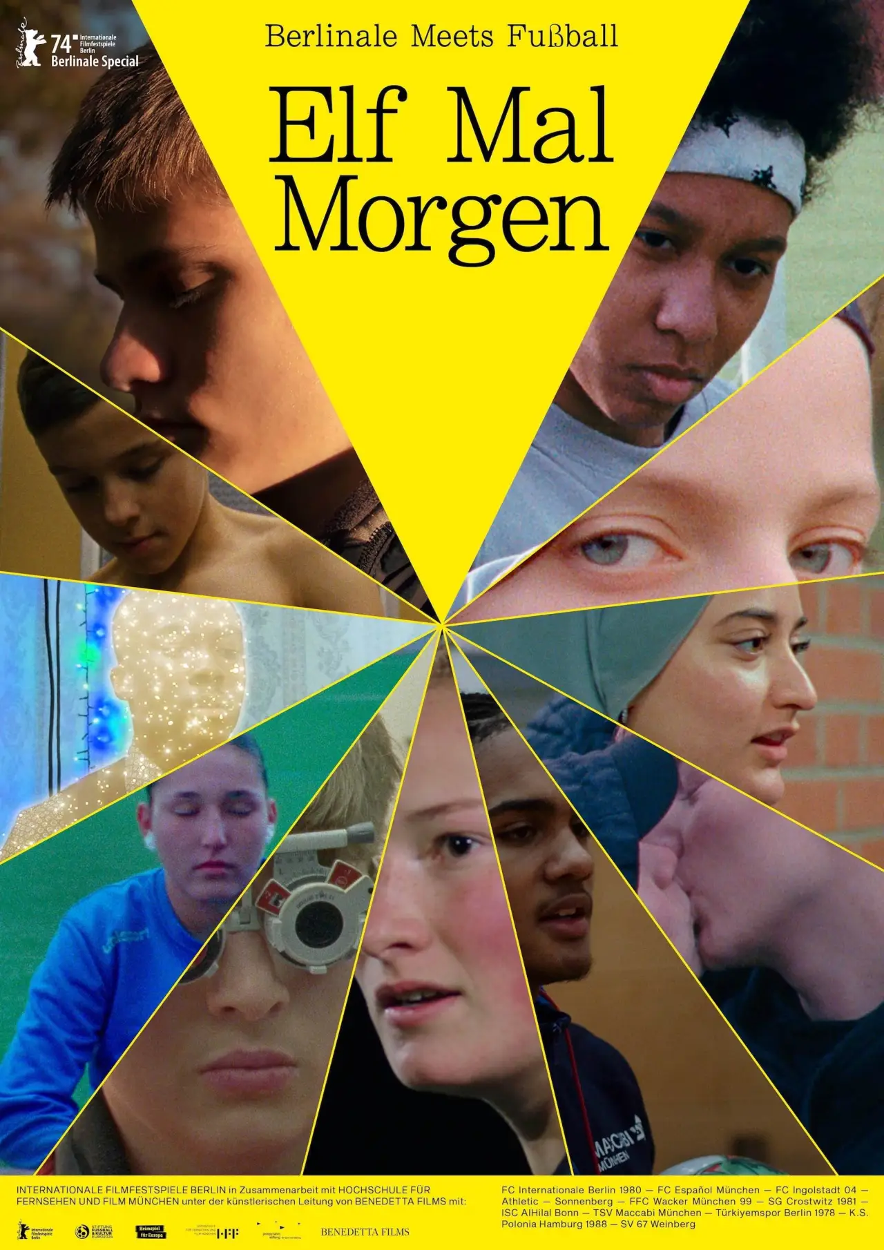 Plakat filmowy "Elf Mal Morgen: Berlinale Meets Fußball"