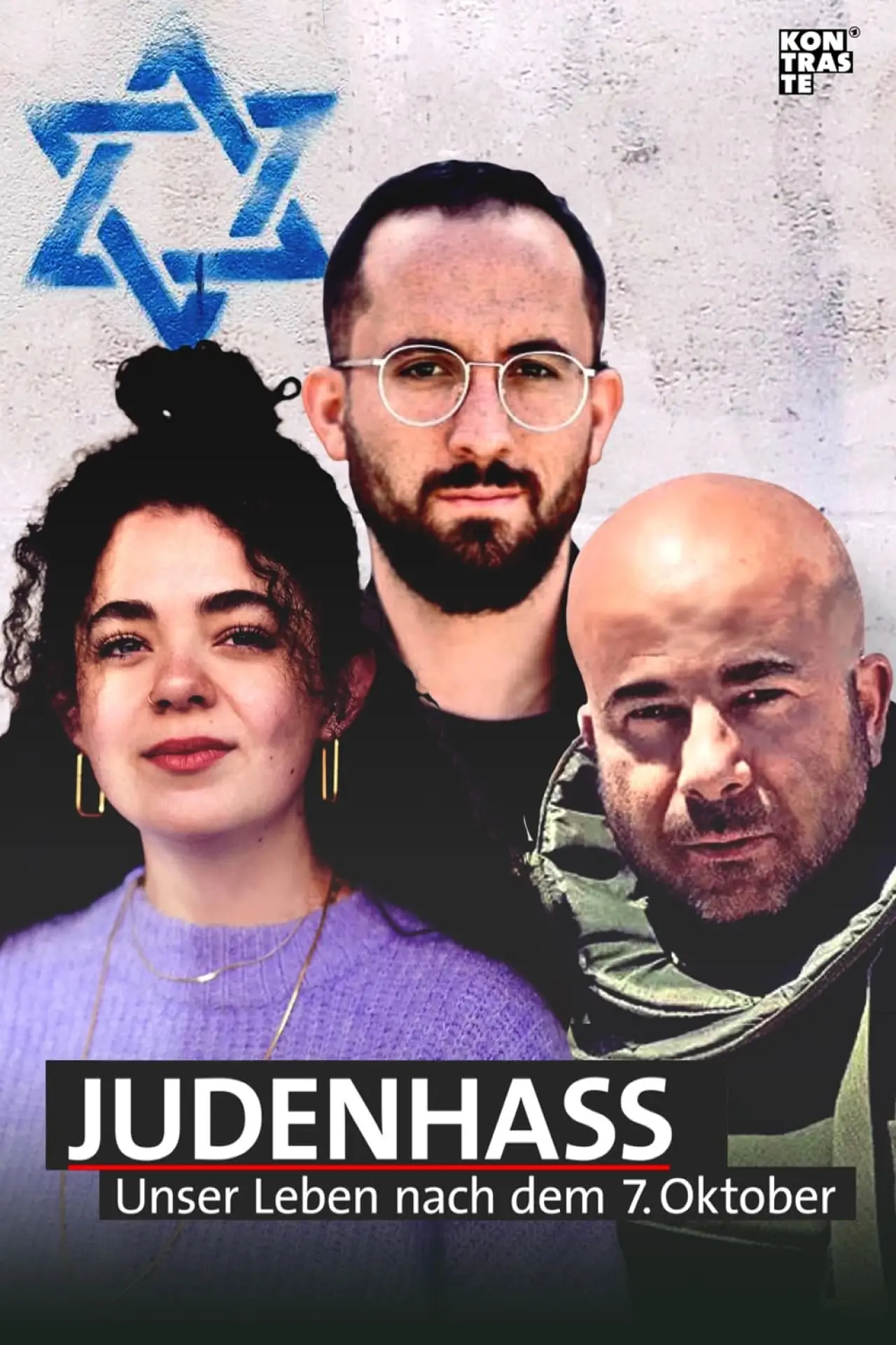 Plakat filmowy "Judenhass: Unser Leben nach dem 7. Oktober"