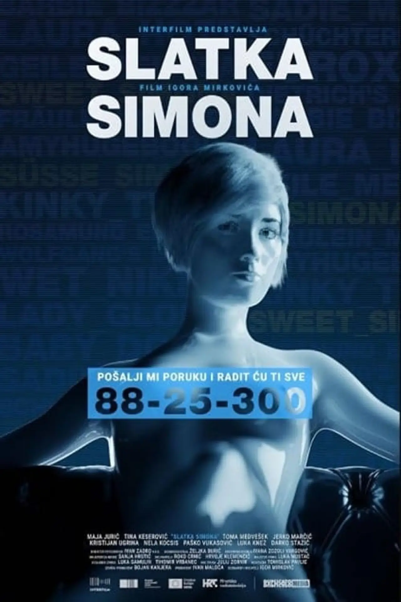 Plakat filmowy "Slatka Simona"