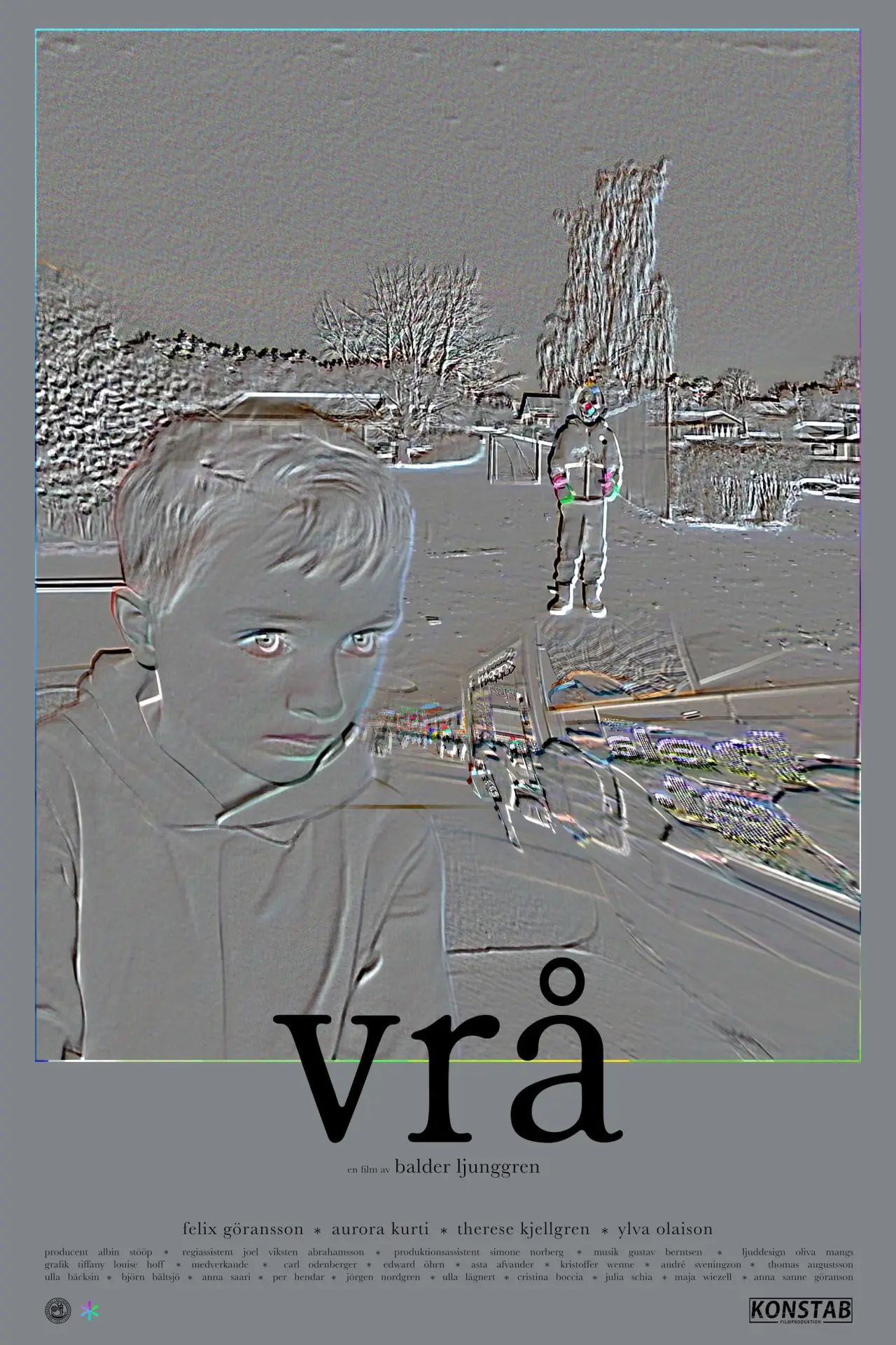 Plakat filmowy "Vrå"
