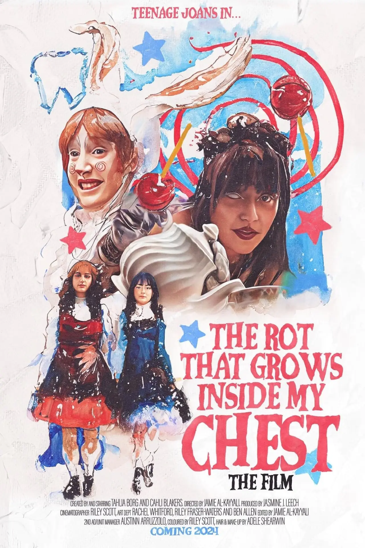 Plakat filmowy "The Rot That Grows Inside My Chest (The Film)"